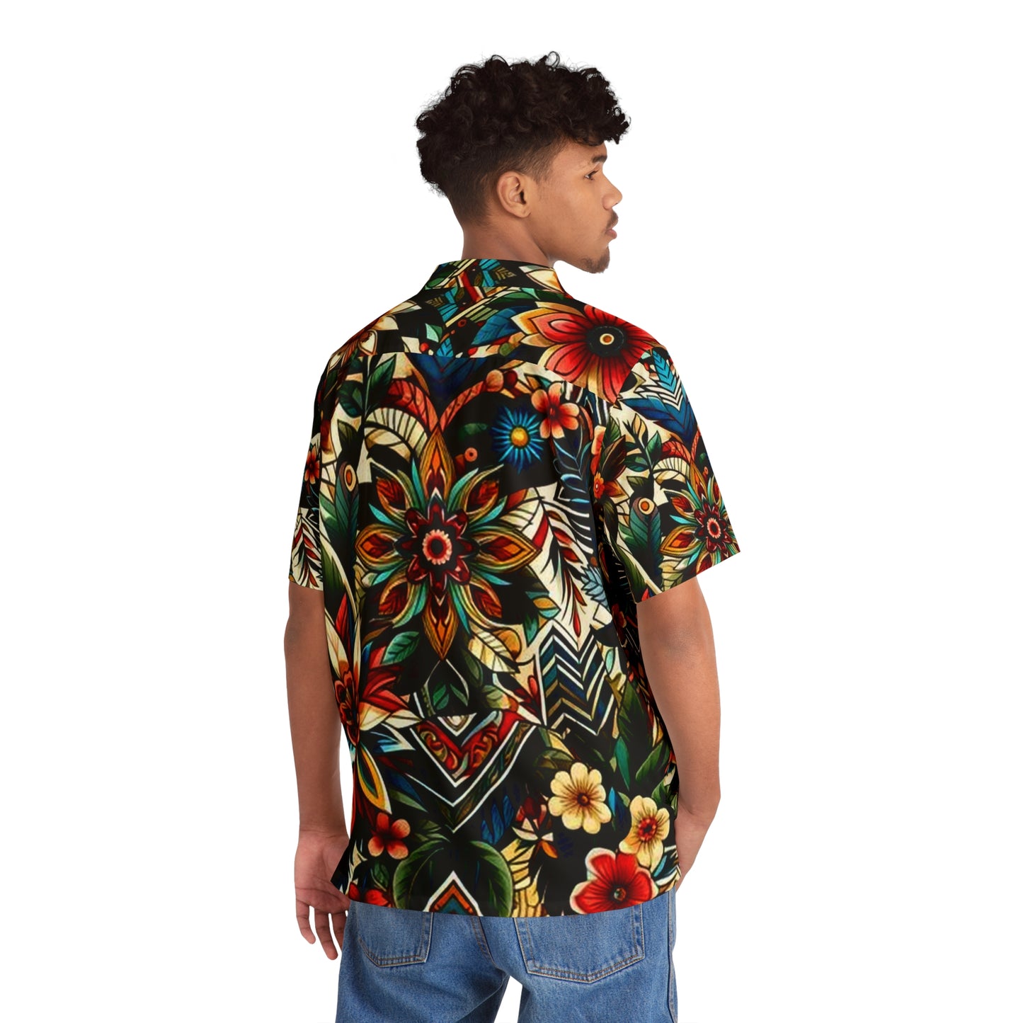 Juicy Clams Men's Hawaiian Shirt (1155)