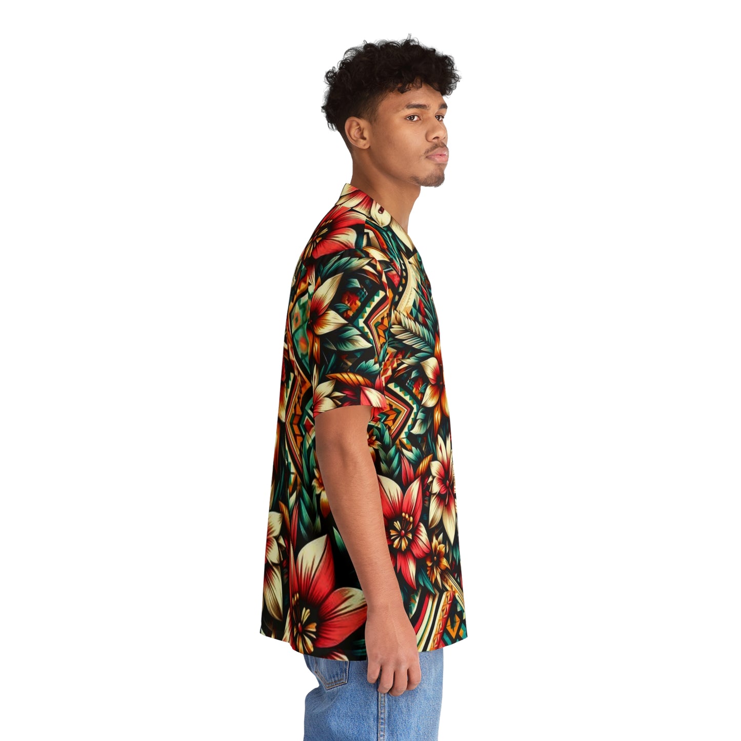 Juicy Clams Men's Hawaiian Shirt (1153)