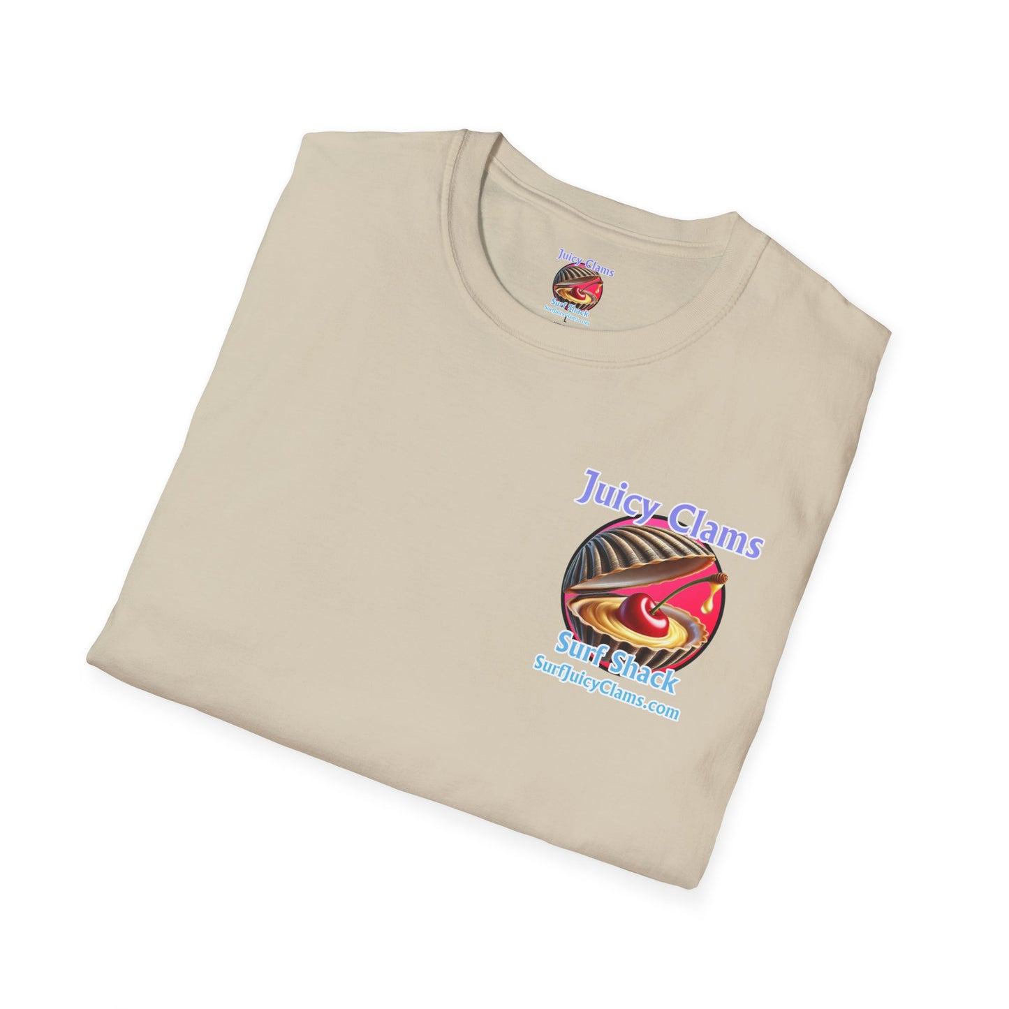 Juicy Clams Unisex Logo T-Shirt (A012)