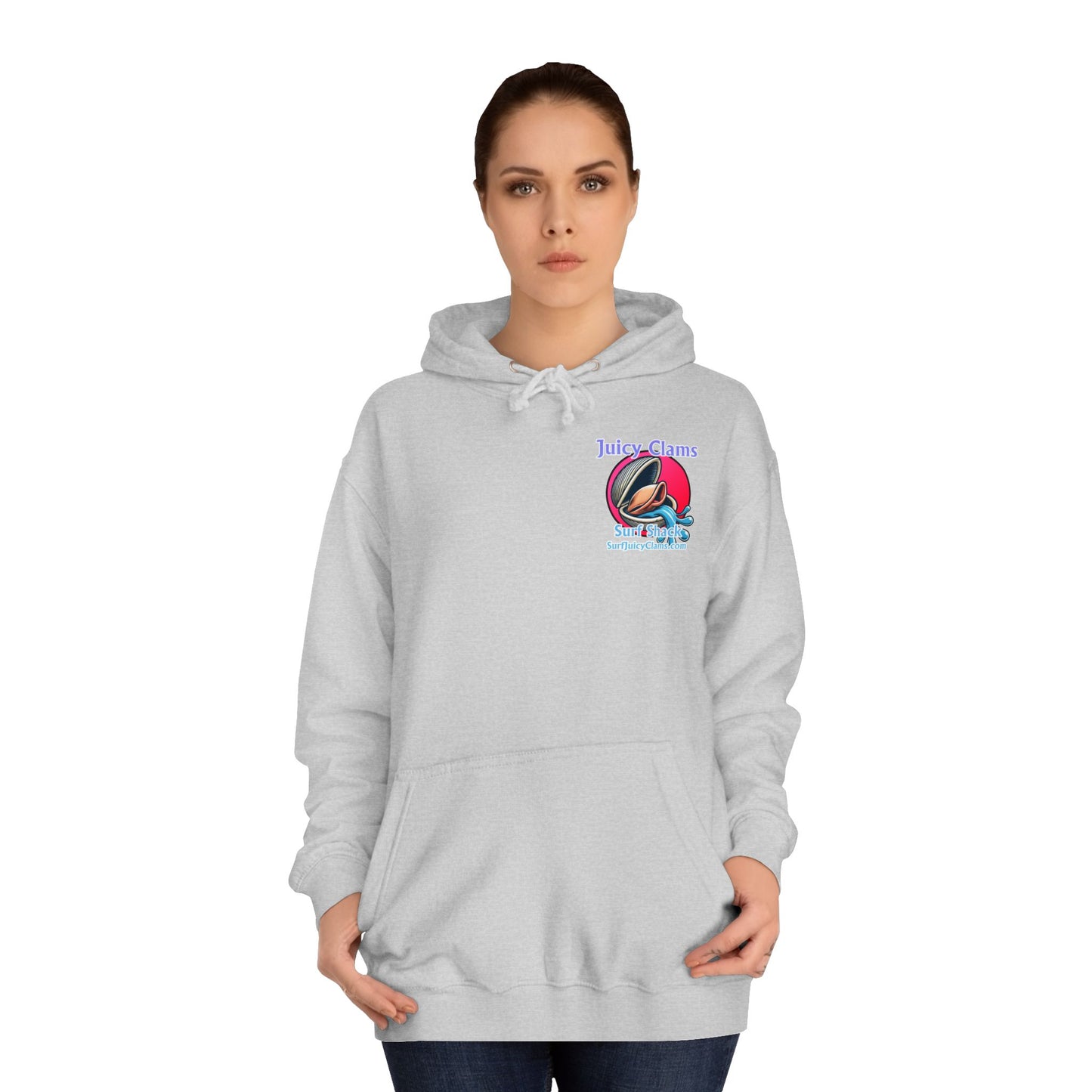 Juicy Clams Unisex College Hoodie (A007)