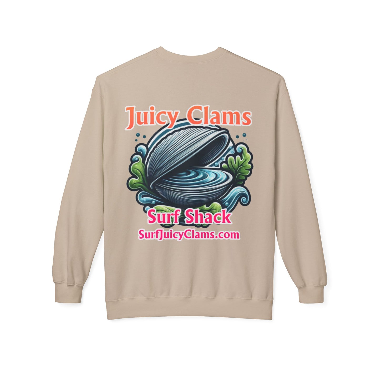 Juicy Clams Unisex Midweight Sweatshirt (A013)