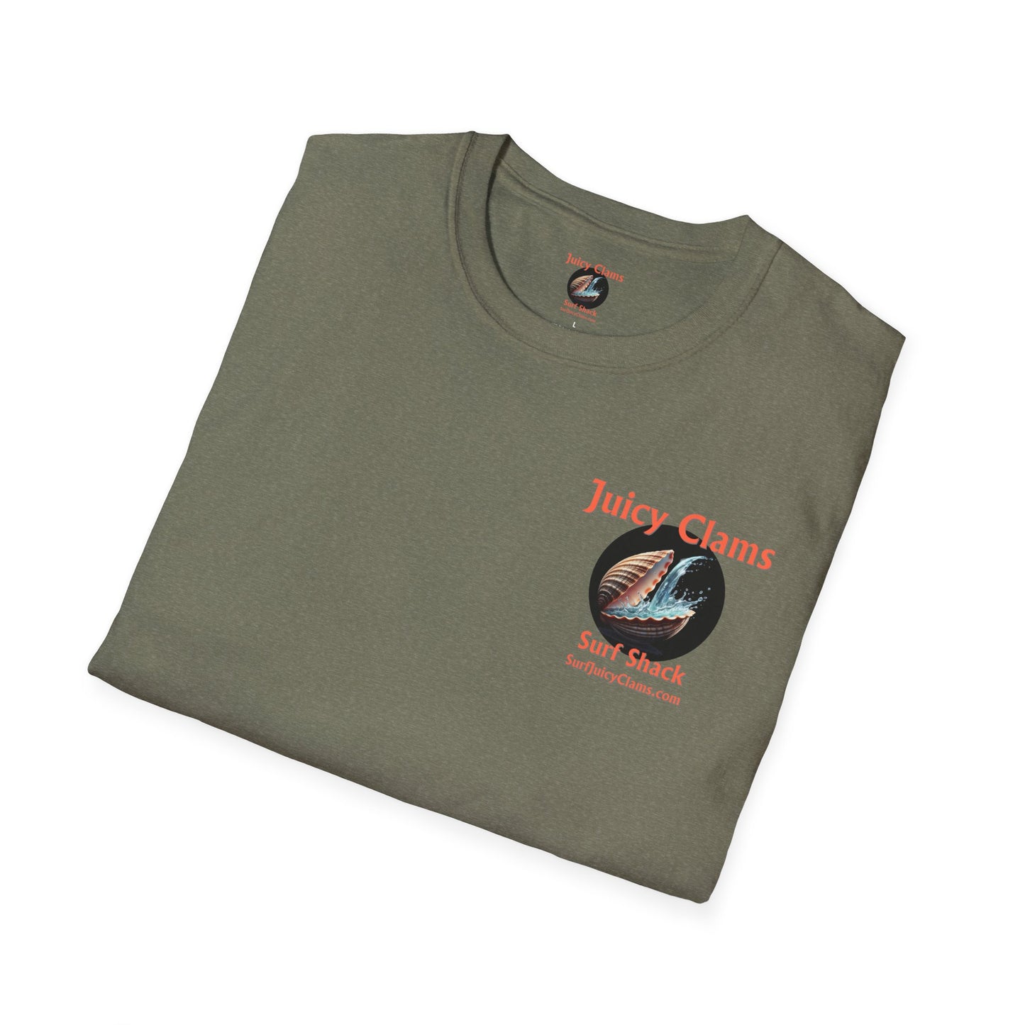 Juicy Clams Unisex Logo T-Shirt (A011)