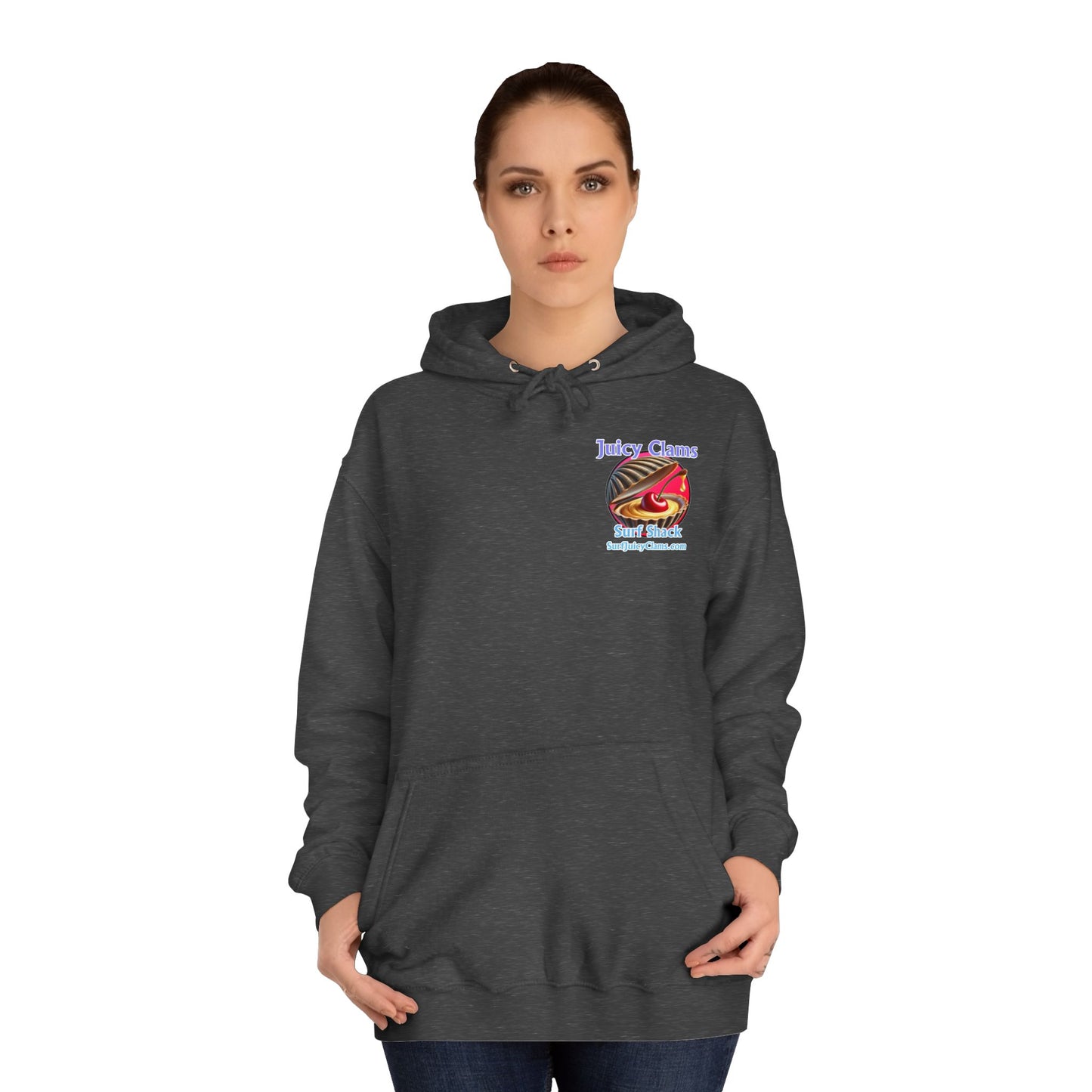 Juicy Clams Unisex College Hoodie (A012)