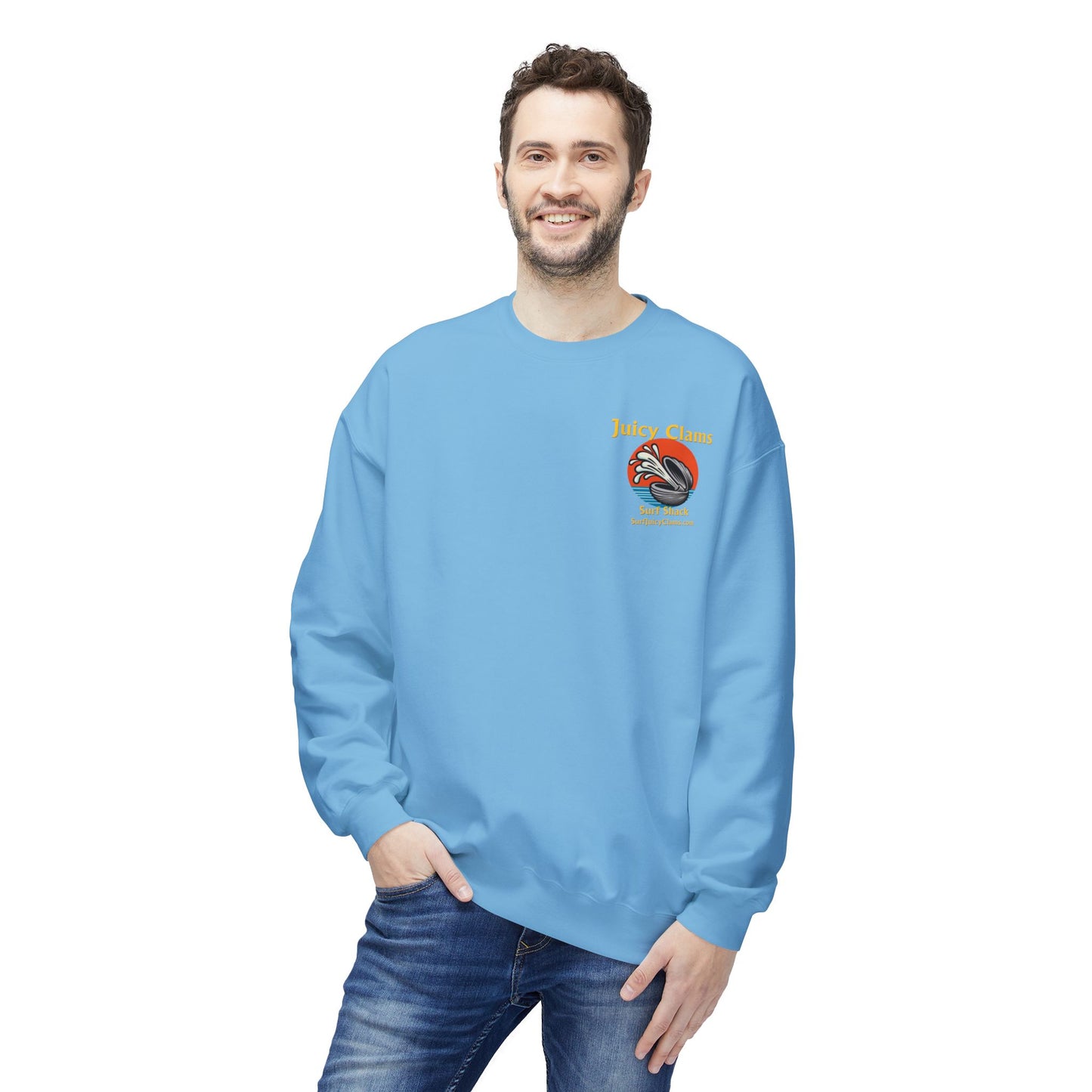 Juicy Clams Unisex Midweight Sweatshirt (A005)