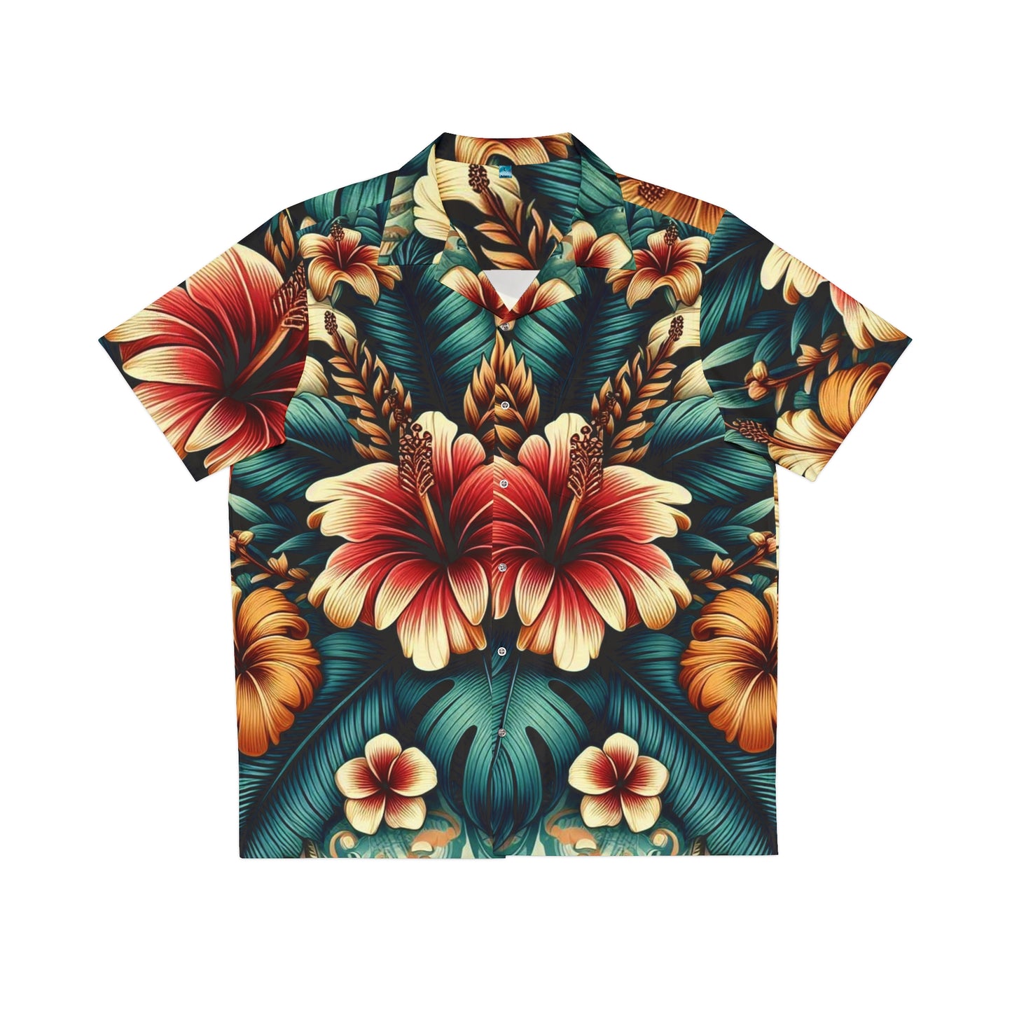 Juicy Clams Men's Hawaiian Shirt (1093)