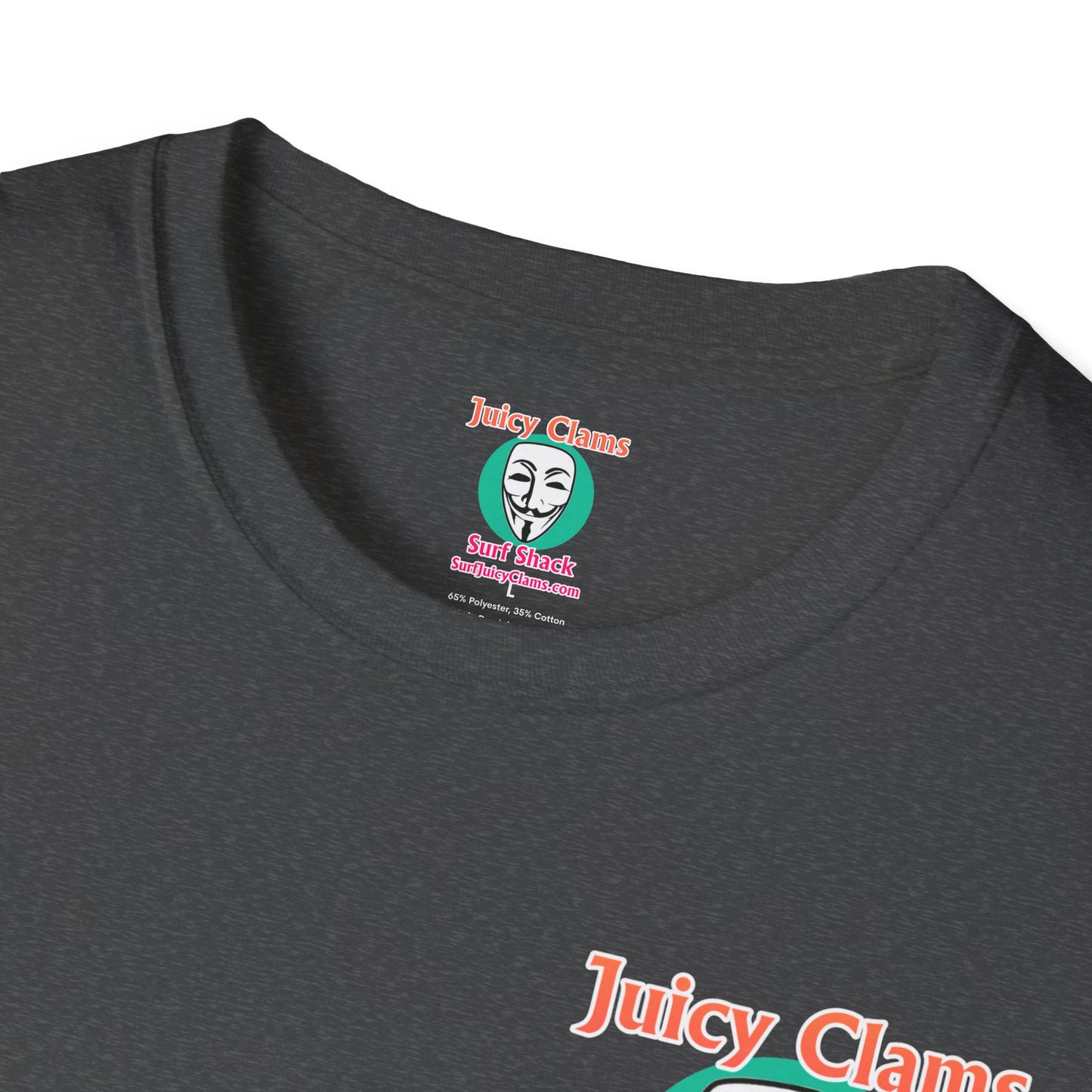 Juicy Clams Unisex Logo T-Shirt (A009)