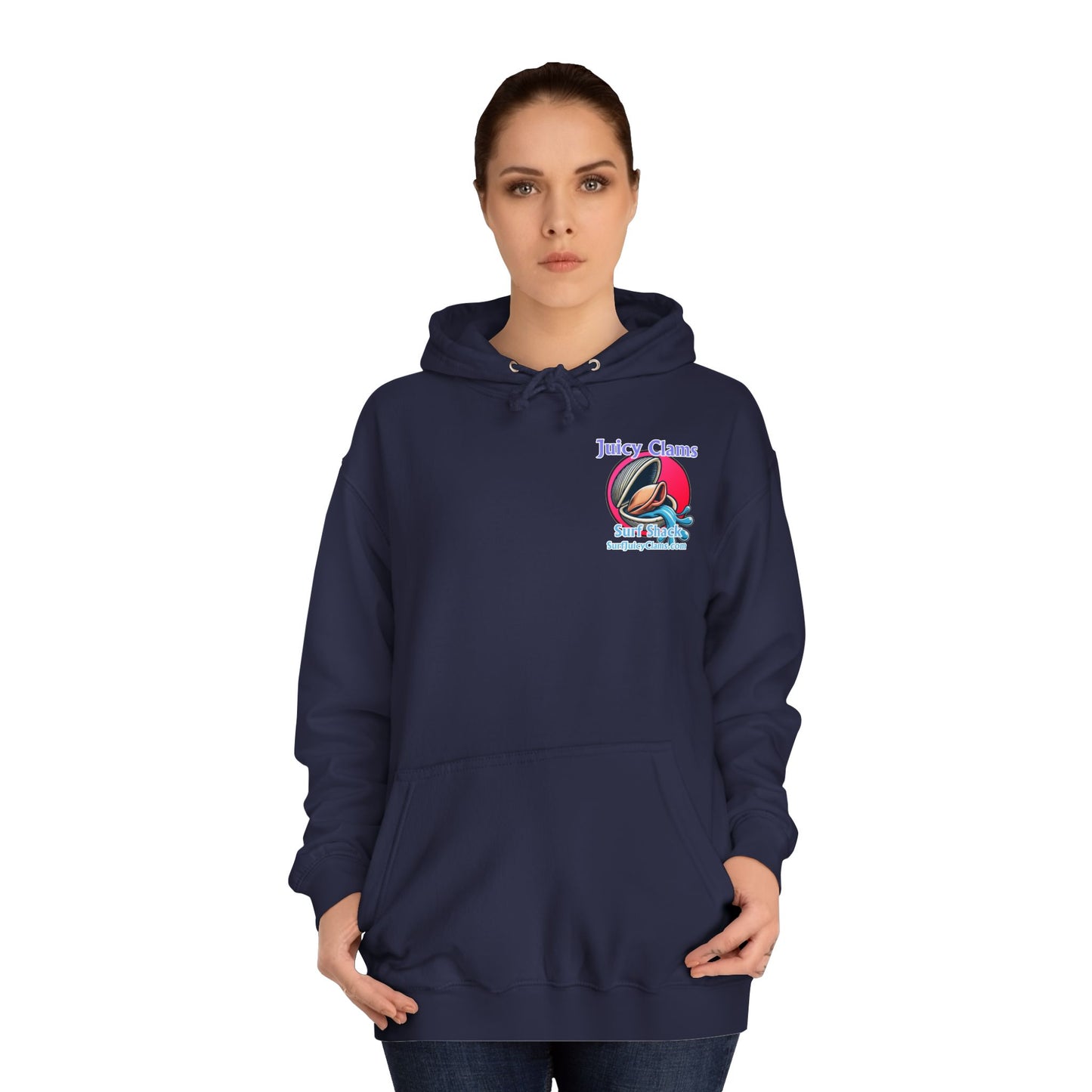 Juicy Clams Unisex College Hoodie (A007)