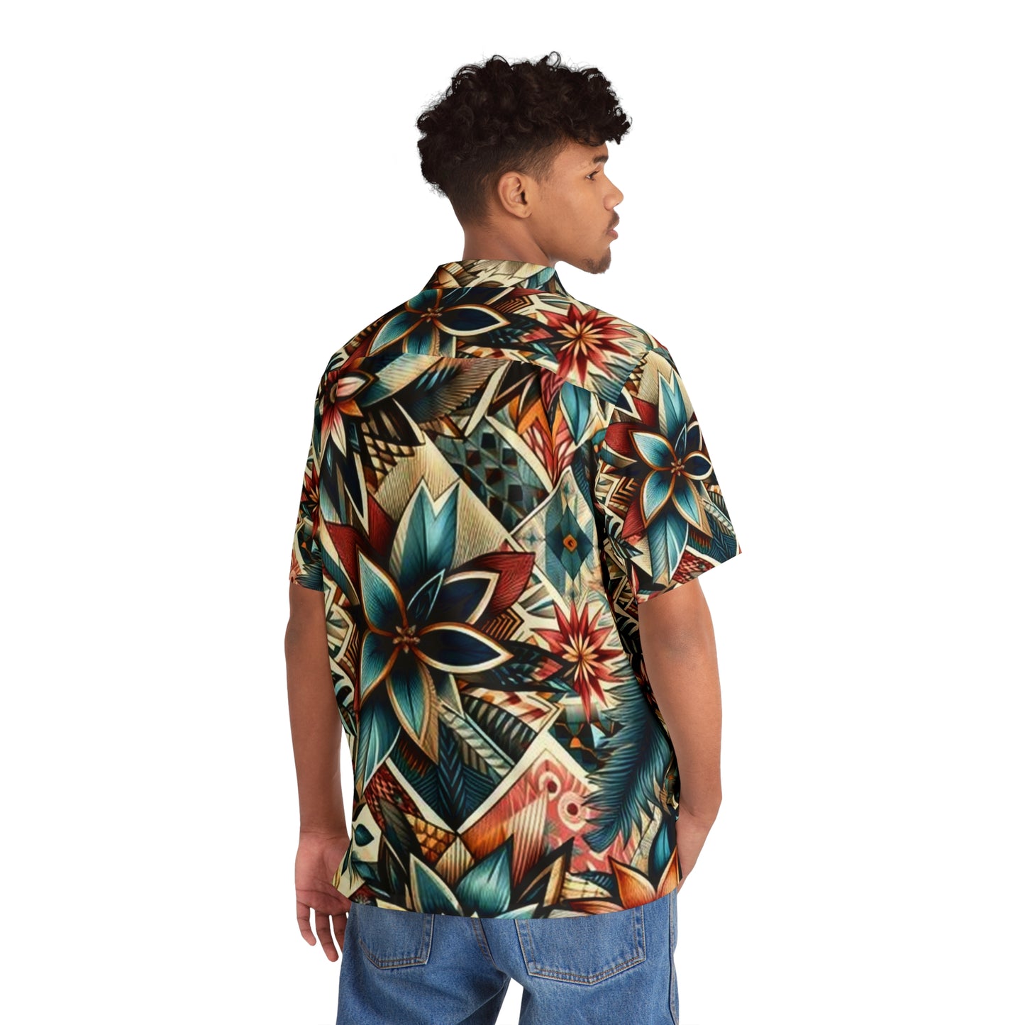 Juicy Clams Men's Hawaiian Shirt (1123)