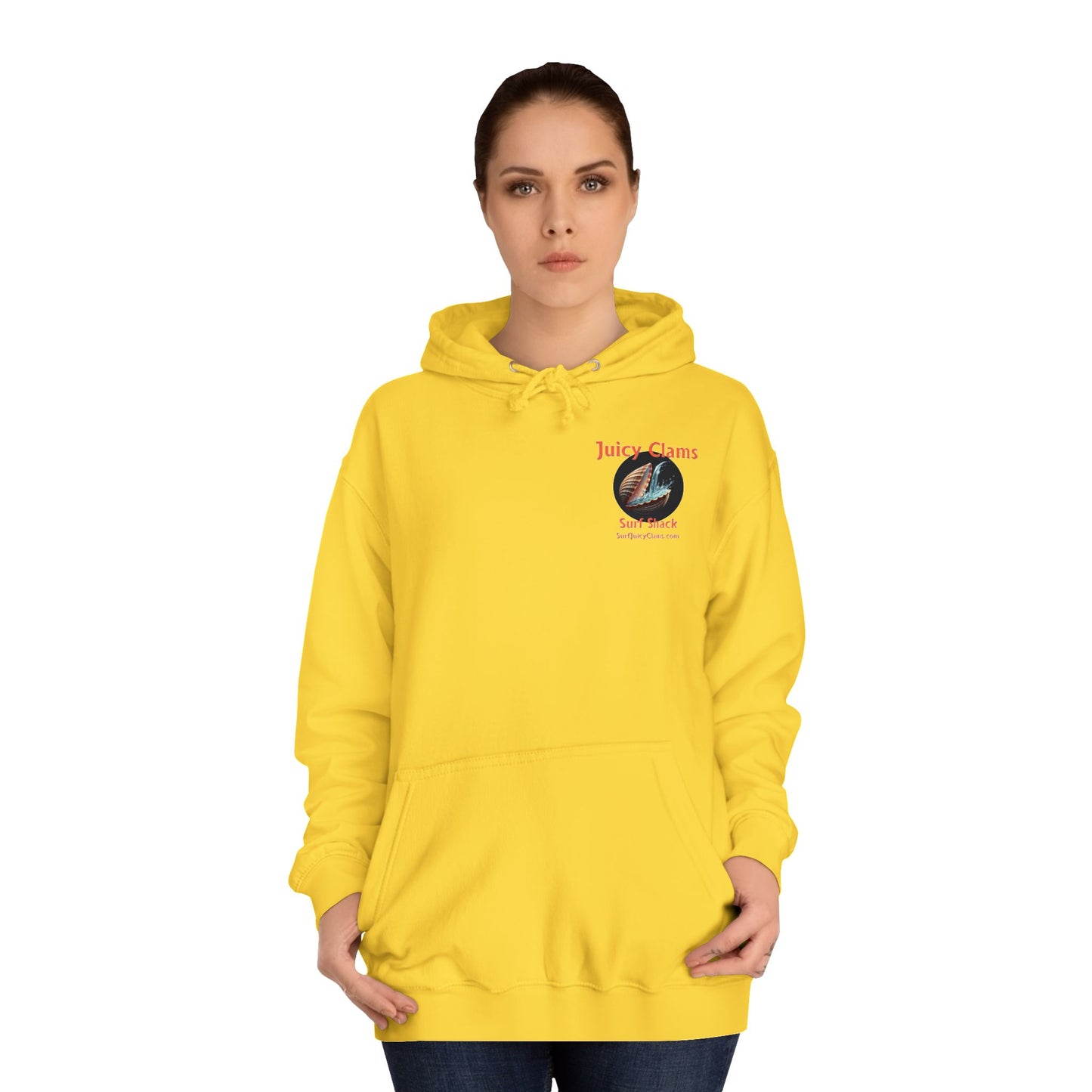 Juicy Clams Unisex College Hoodie (A011)
