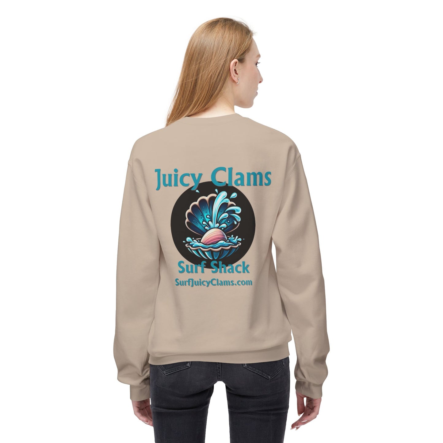 Juicy Clams Unisex Midweight Sweatshirt (A004)