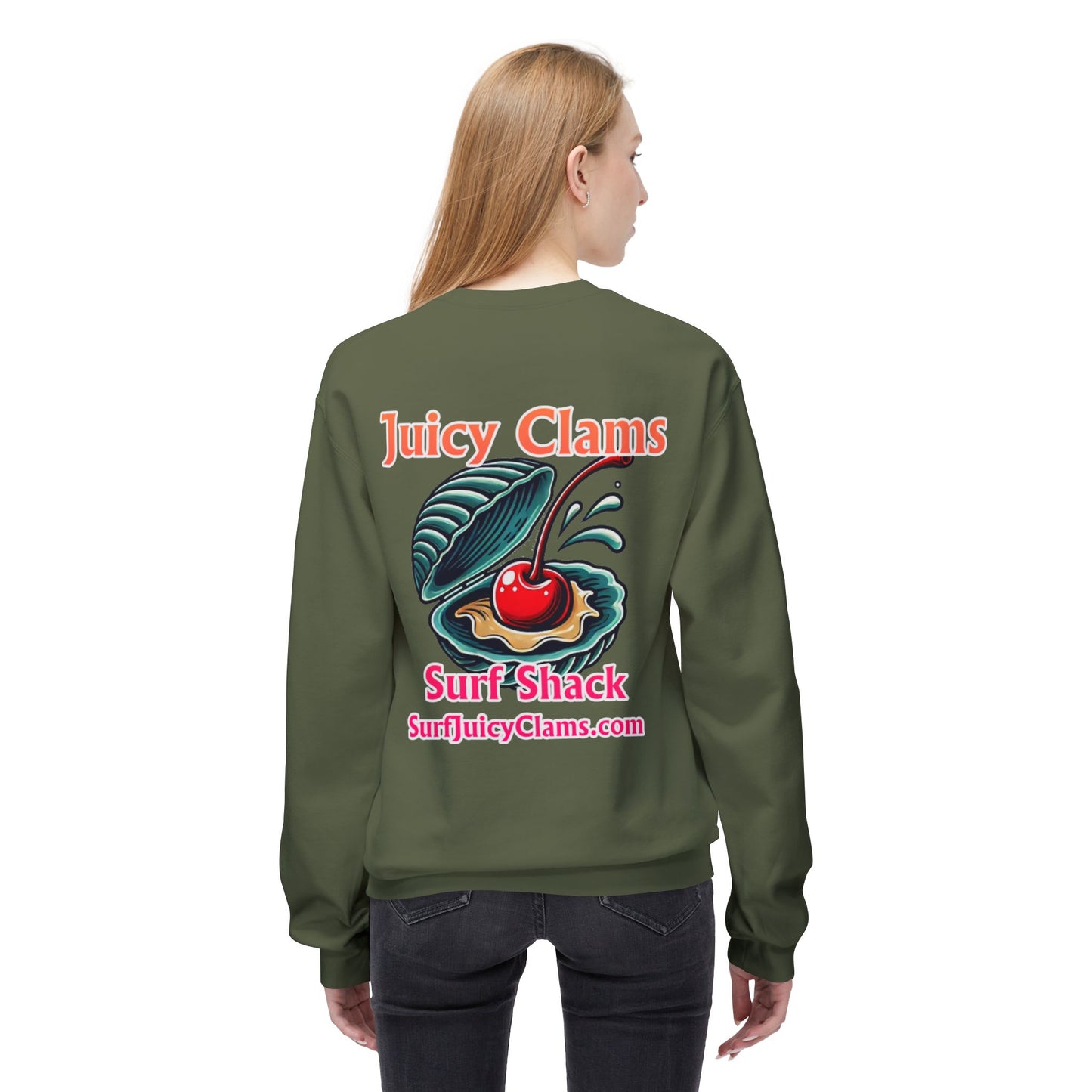 Juicy Clams Unisex Midweight Sweatshirt (A016)