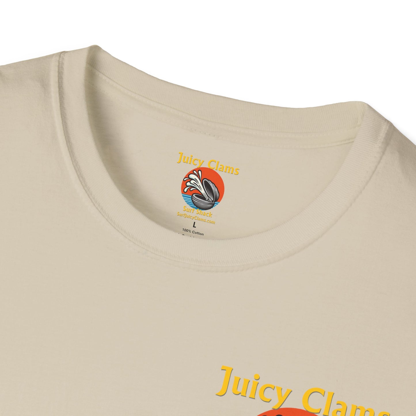 Juicy Clams Unisex Logo T-Shirt (A005)