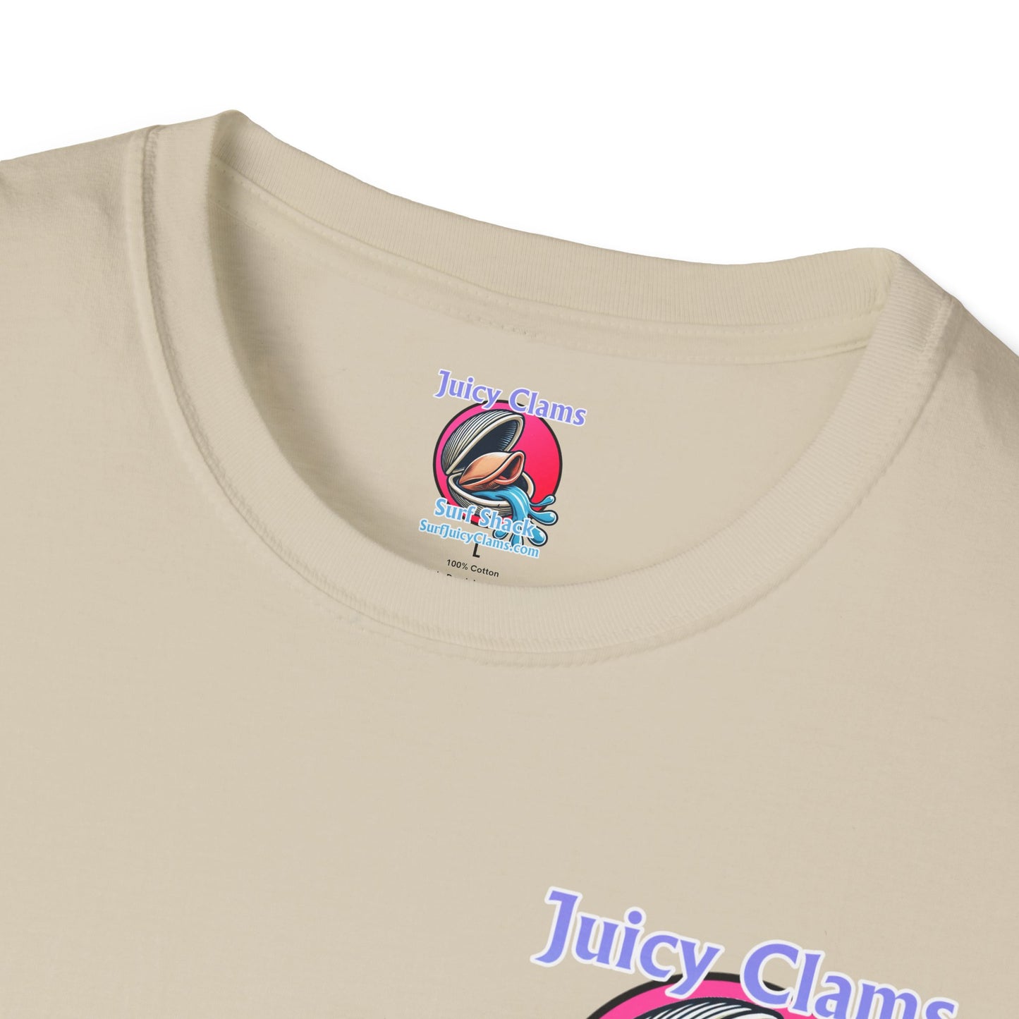 Juicy Clams Unisex Logo T-Shirt (A007)