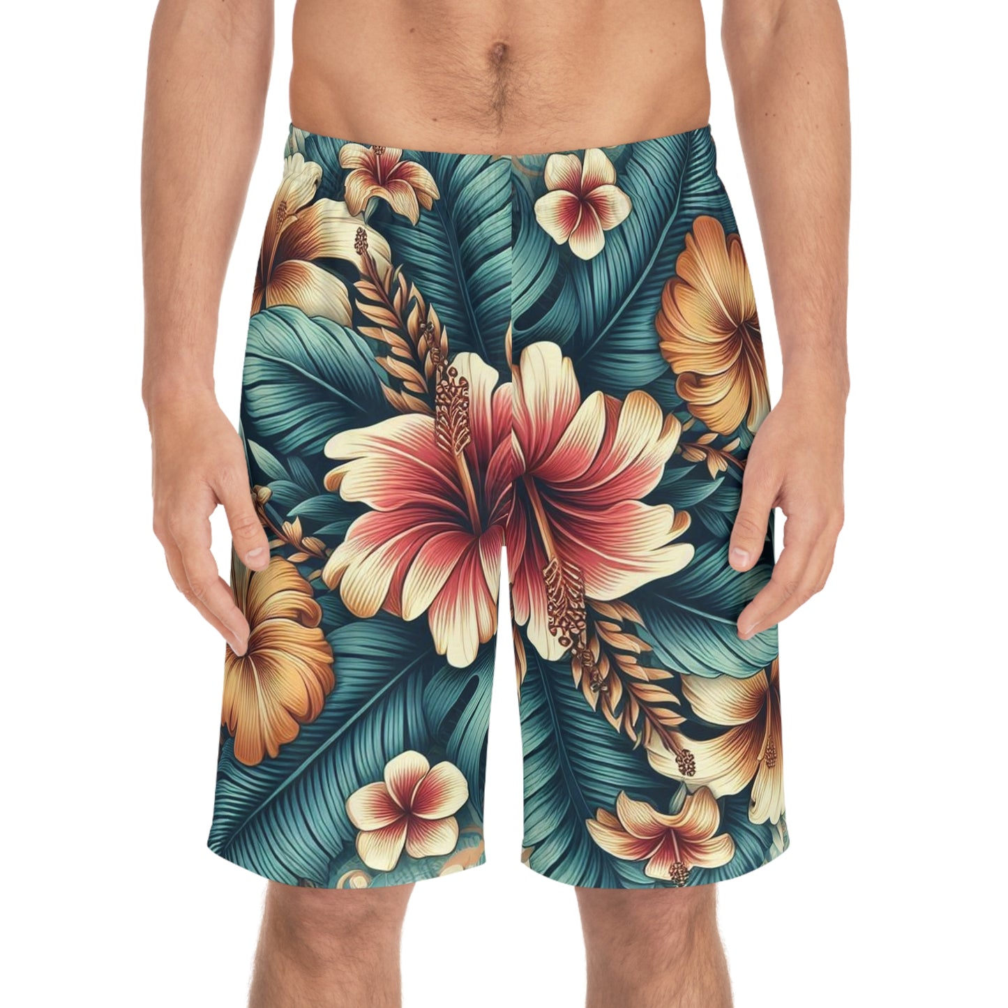 Juicy Clams Men's Board Shorts (1093)