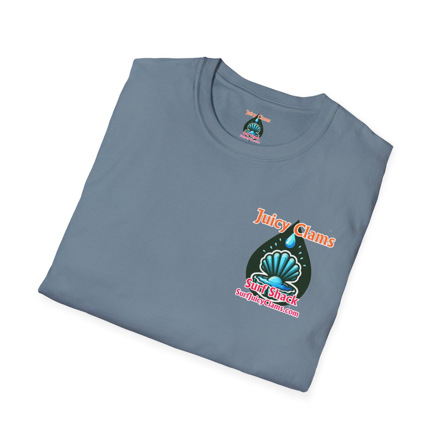 Juicy Clams Unisex Logo T-Shirt (A015)