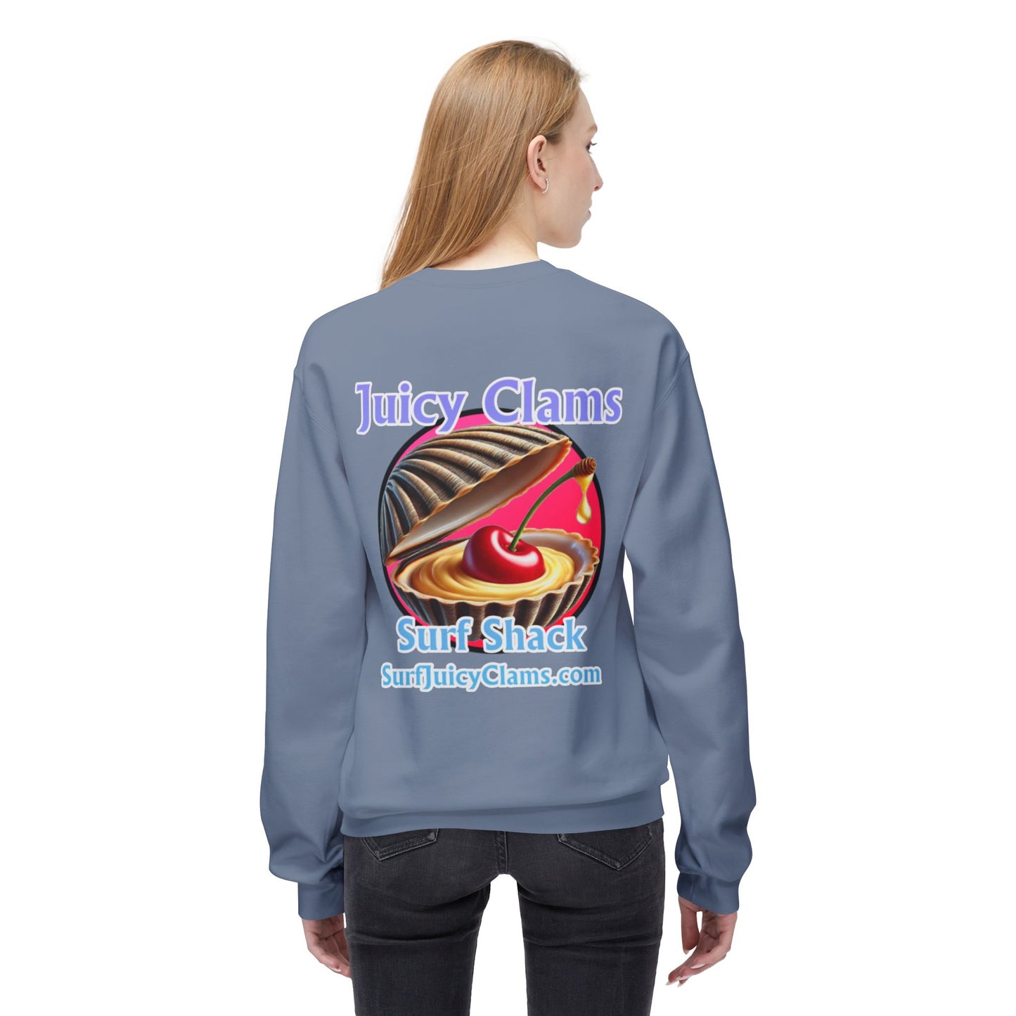 Juicy Clams Unisex Midweight Sweatshirt (A012)