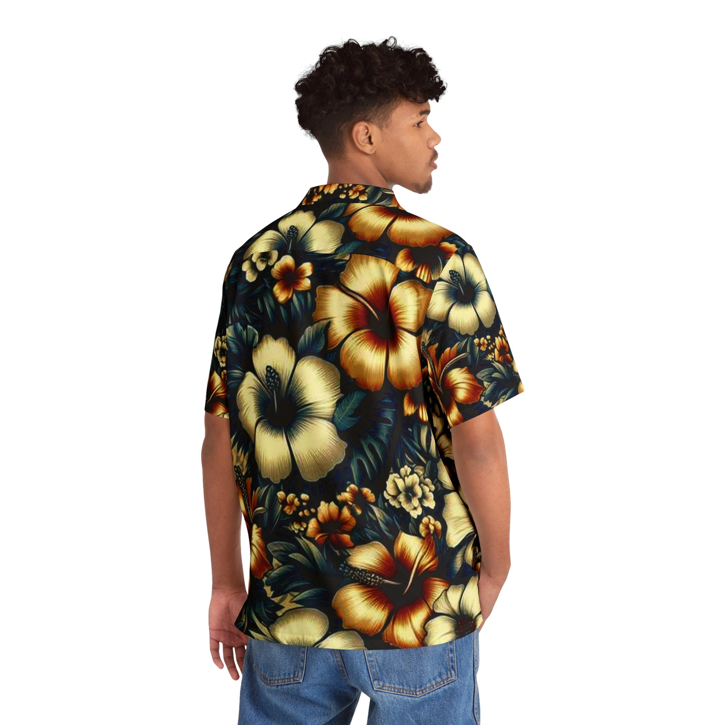 Juicy Clams Men's Hawaiian Shirt (1125)