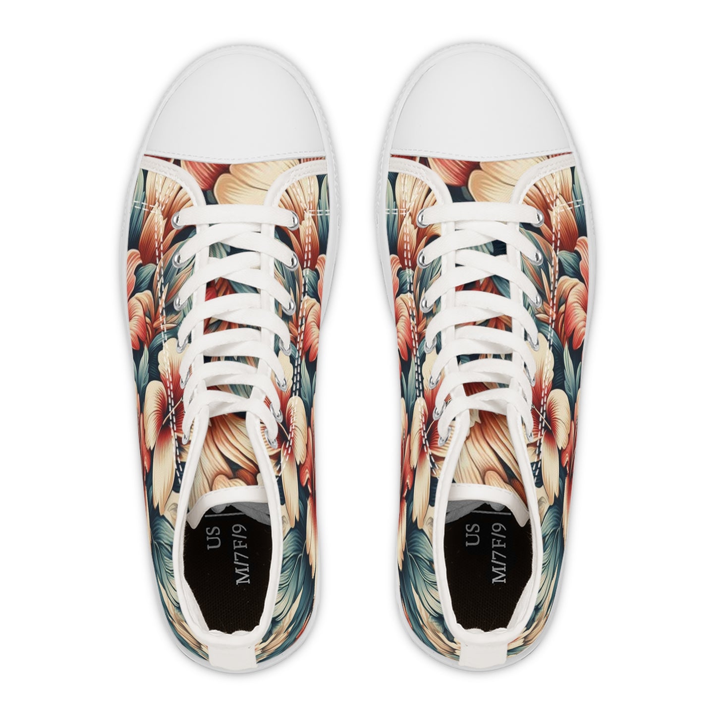 Juicy Clams Women's High Top Sneakers (1091)