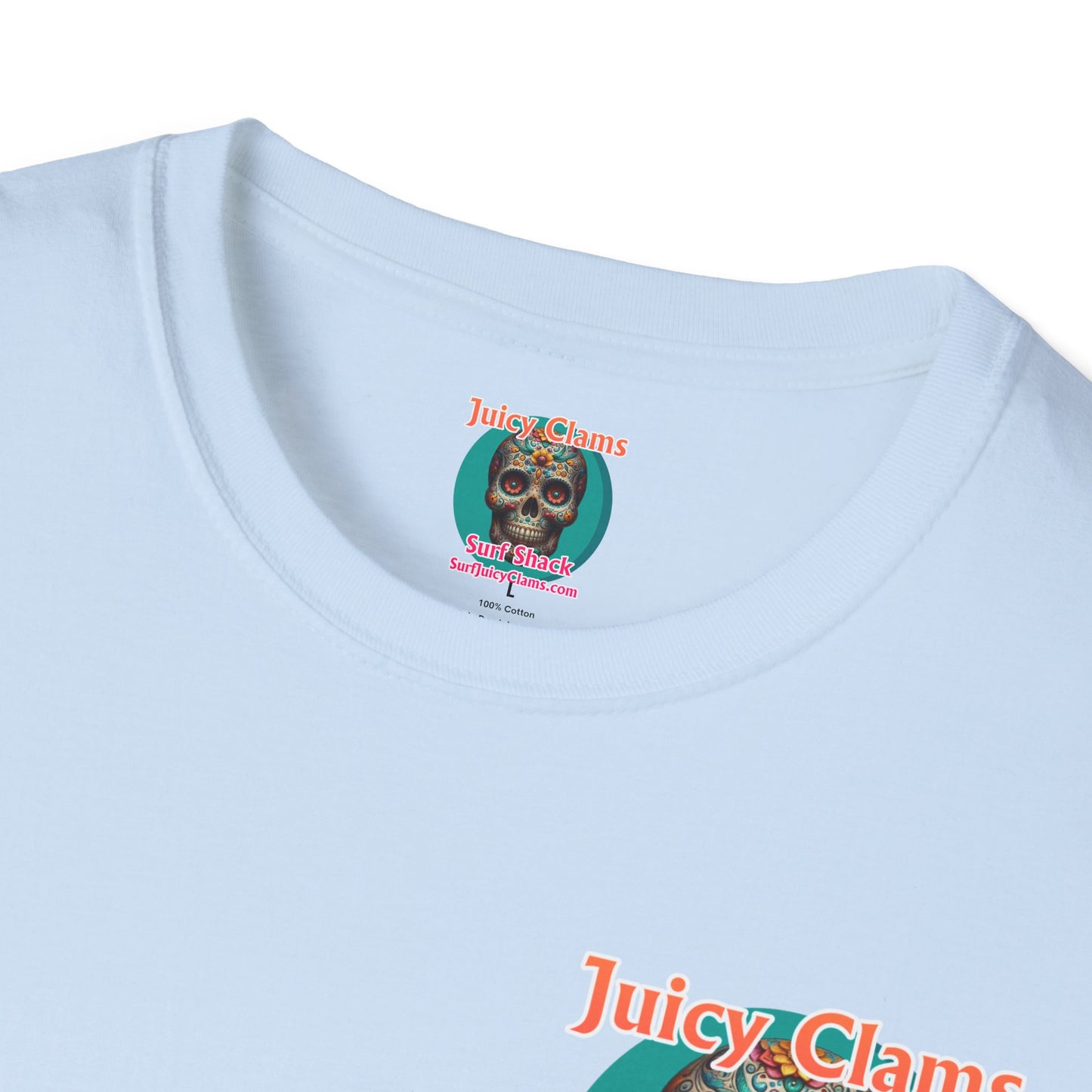 Juicy Clams Unisex Logo T-Shirt (A014)
