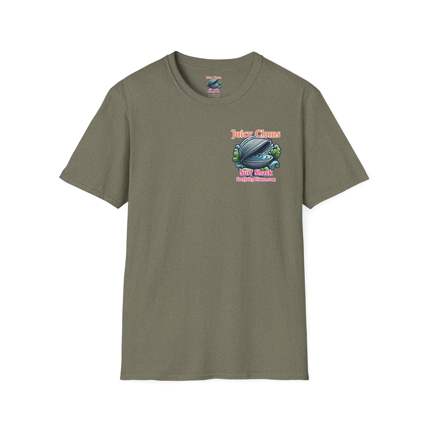 Juicy Clams Unisex Logo T-Shirt (A013)