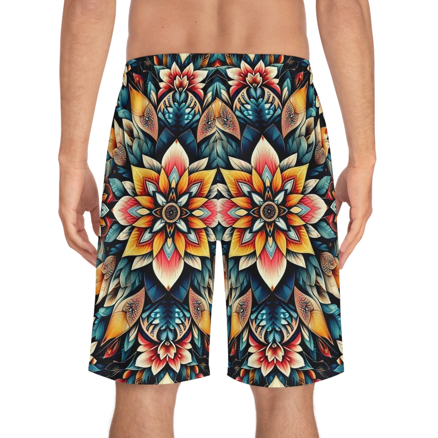 Juicy Clams Men's Board Shorts (H037)