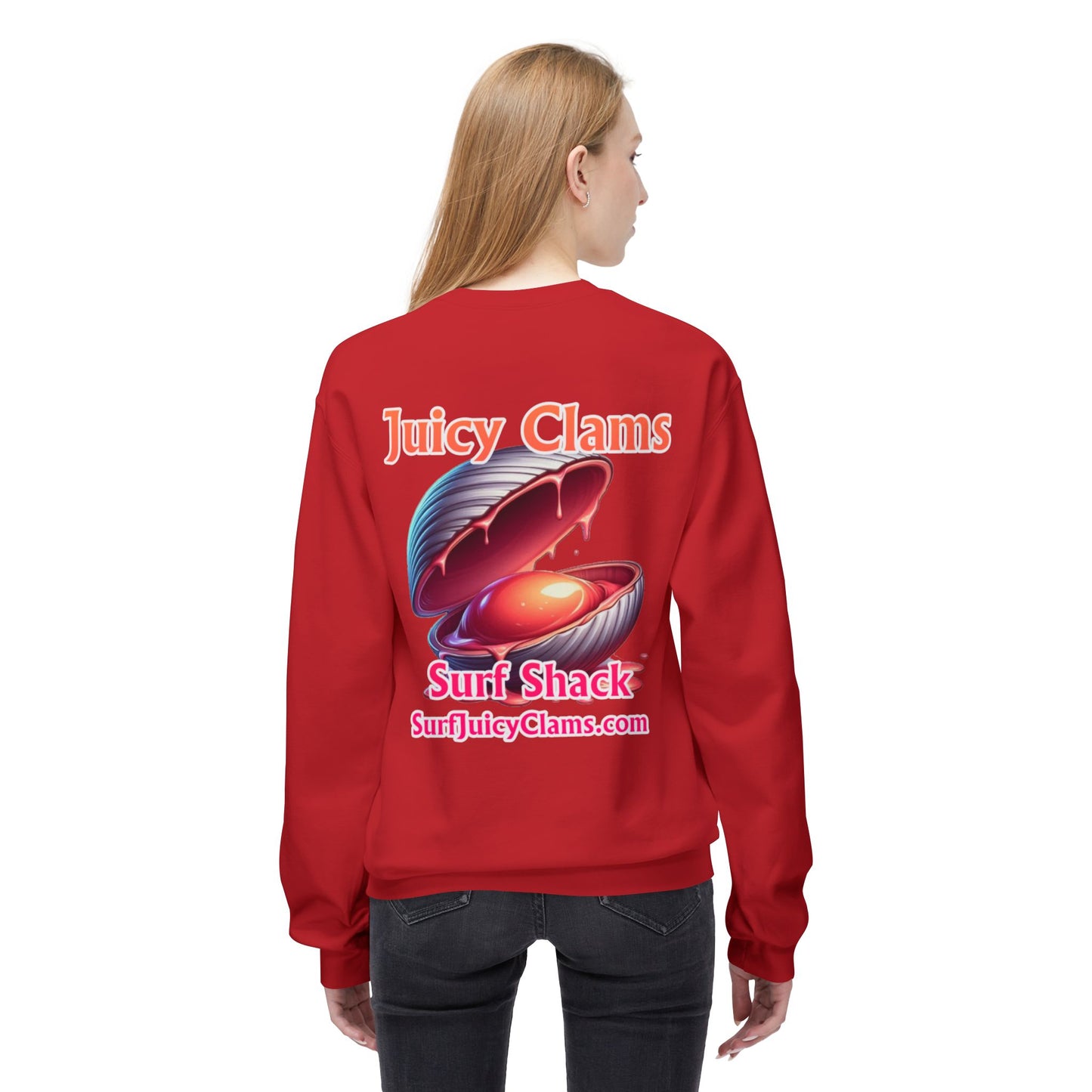 Juicy Clams Unisex Midweight Sweatshirt (A023)