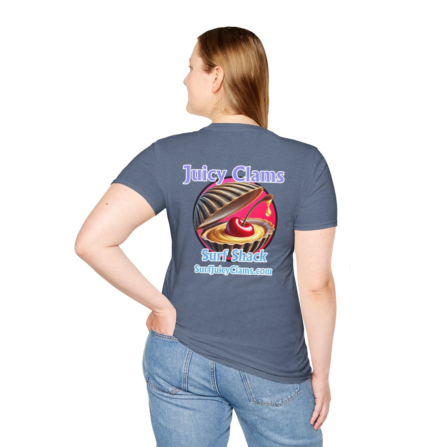 Juicy Clams Unisex Logo T-Shirt (A012)
