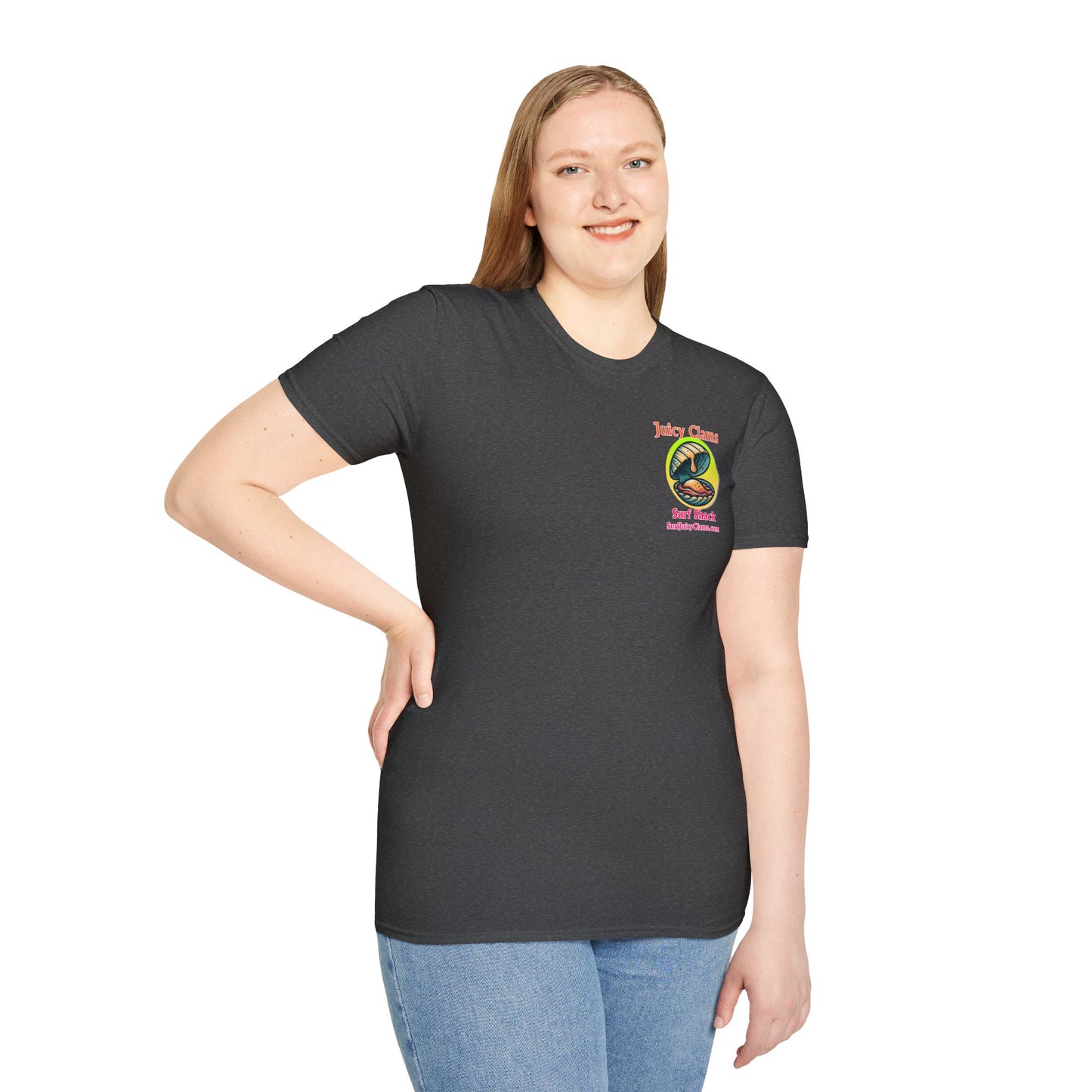 Juicy Clams Unisex Logo T-Shirt (A010)