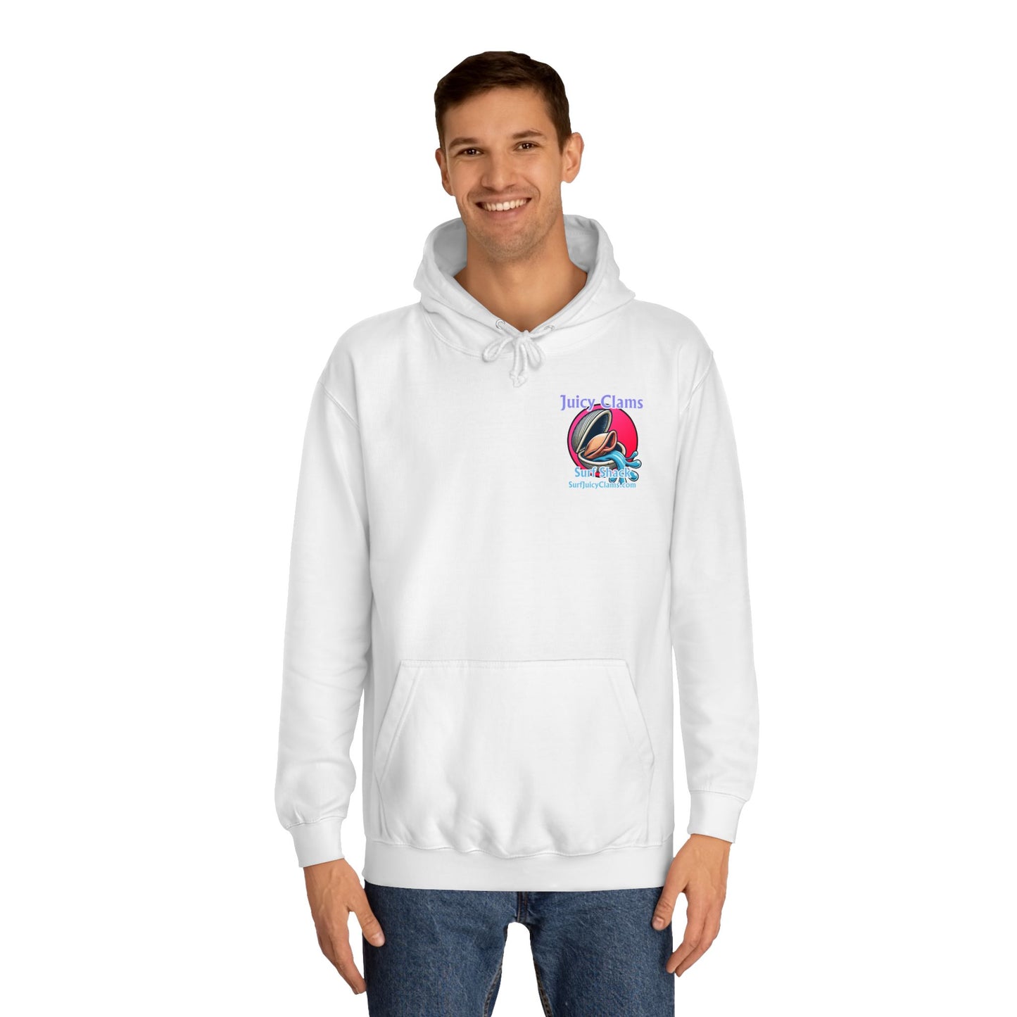 Juicy Clams Unisex College Hoodie (A007)