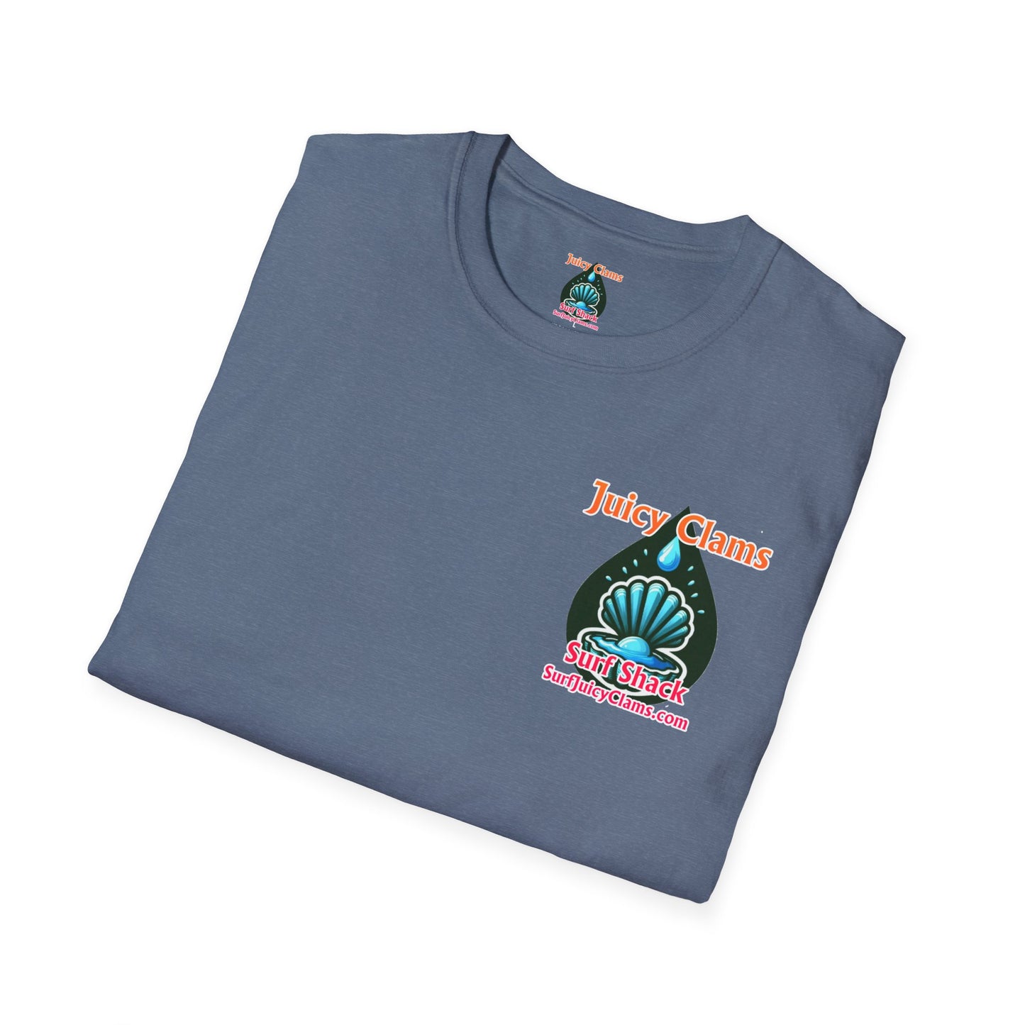 Juicy Clams Unisex Logo T-Shirt (A015)