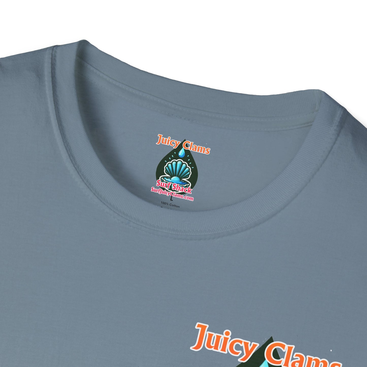 Juicy Clams Unisex Logo T-Shirt (A015)