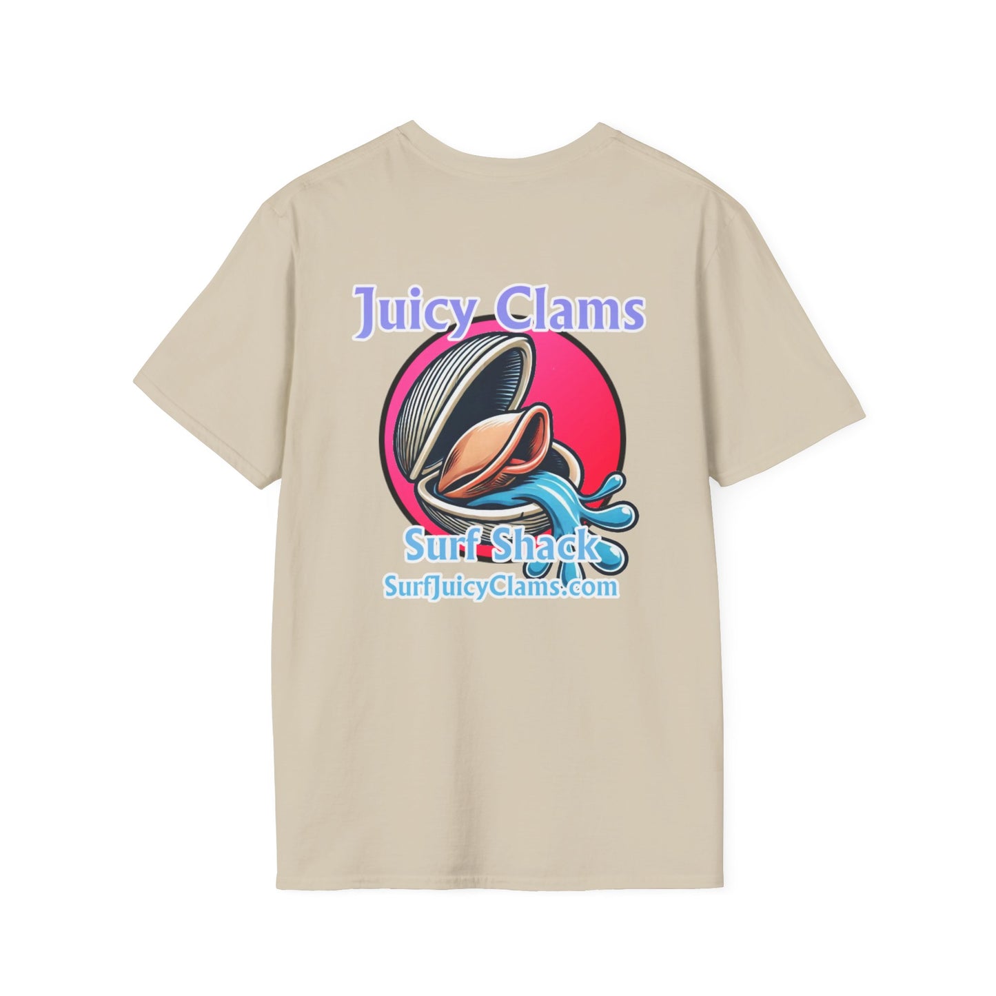 Juicy Clams Unisex Logo T-Shirt (A007)