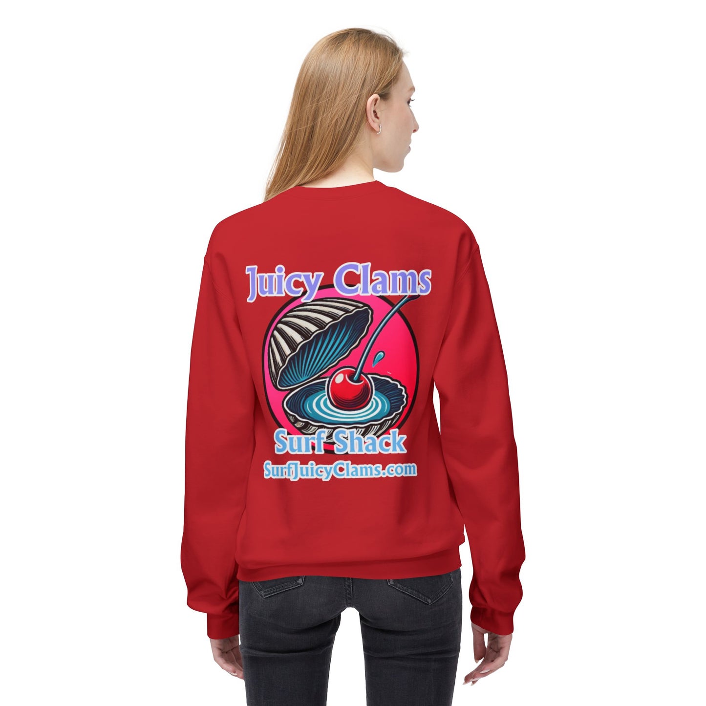 Juicy Clams Unisex Midweight Sweatshirt (A008)