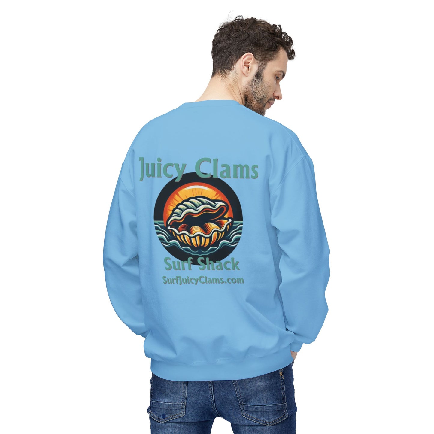 Juicy Clams Unisex Midweight Sweatshirt (A002)