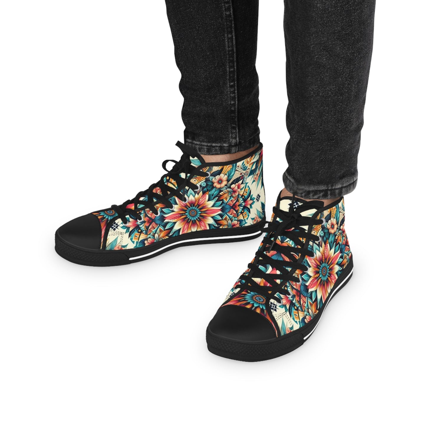 Juicy Clams Men's High Top Sneakers (1025)