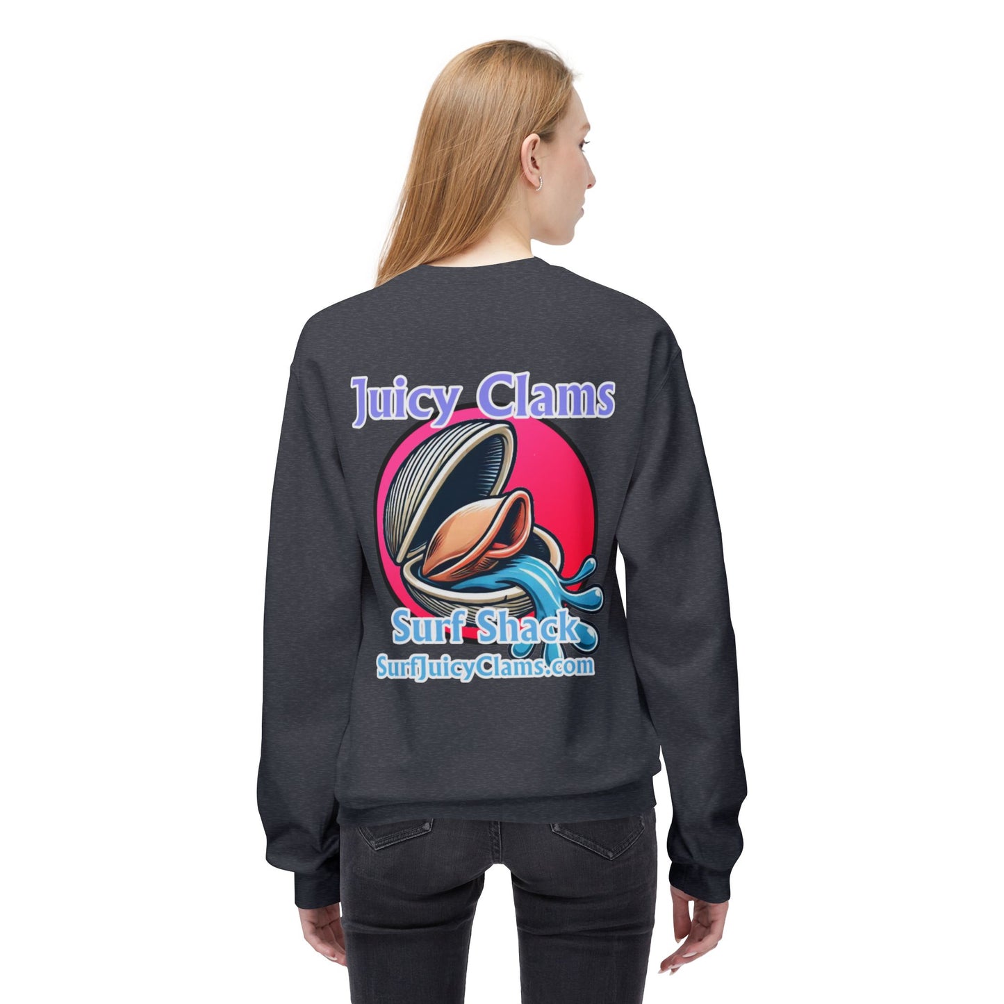 Juicy Clams Unisex Midweight Sweatshirt (A007)