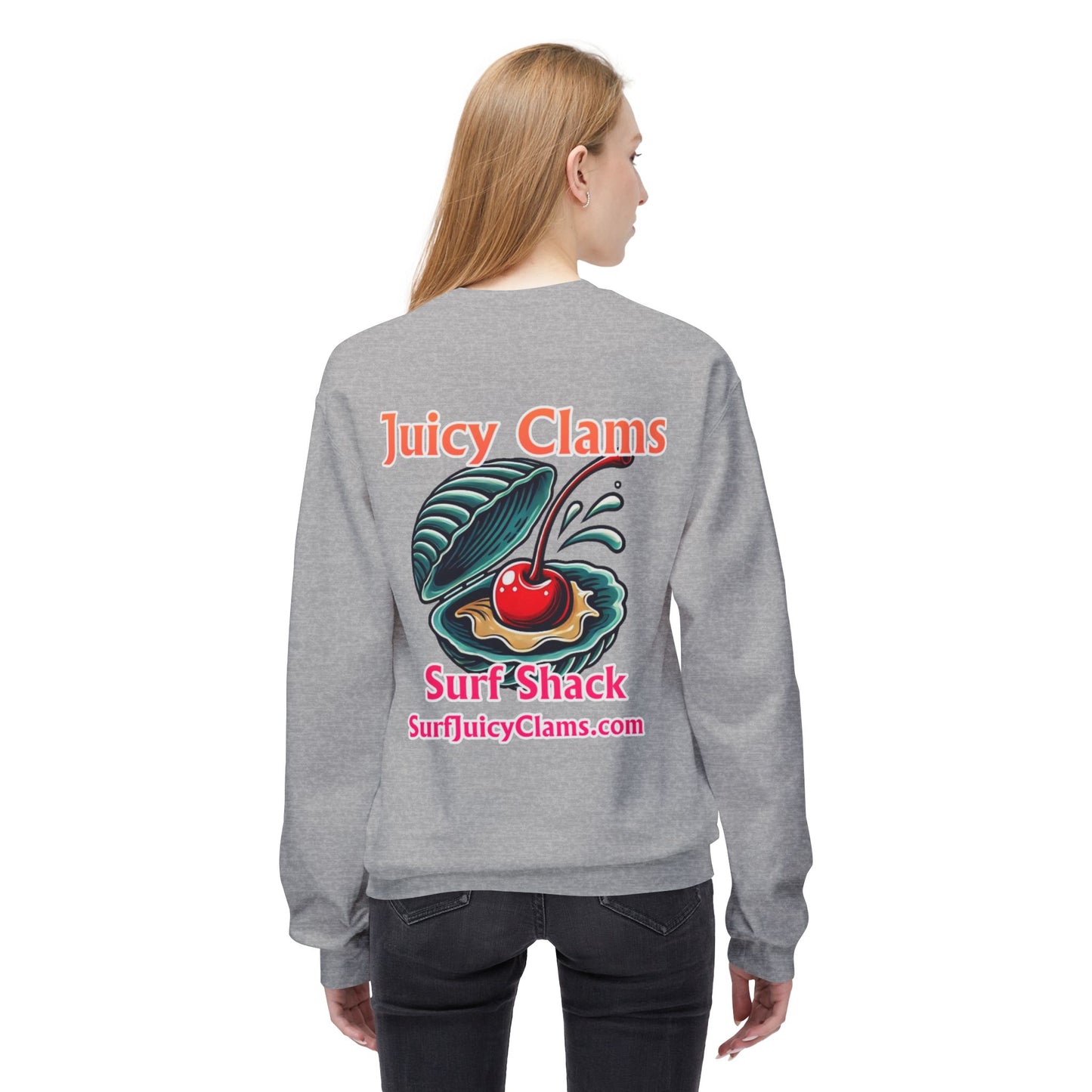 Juicy Clams Unisex Midweight Sweatshirt (A016)