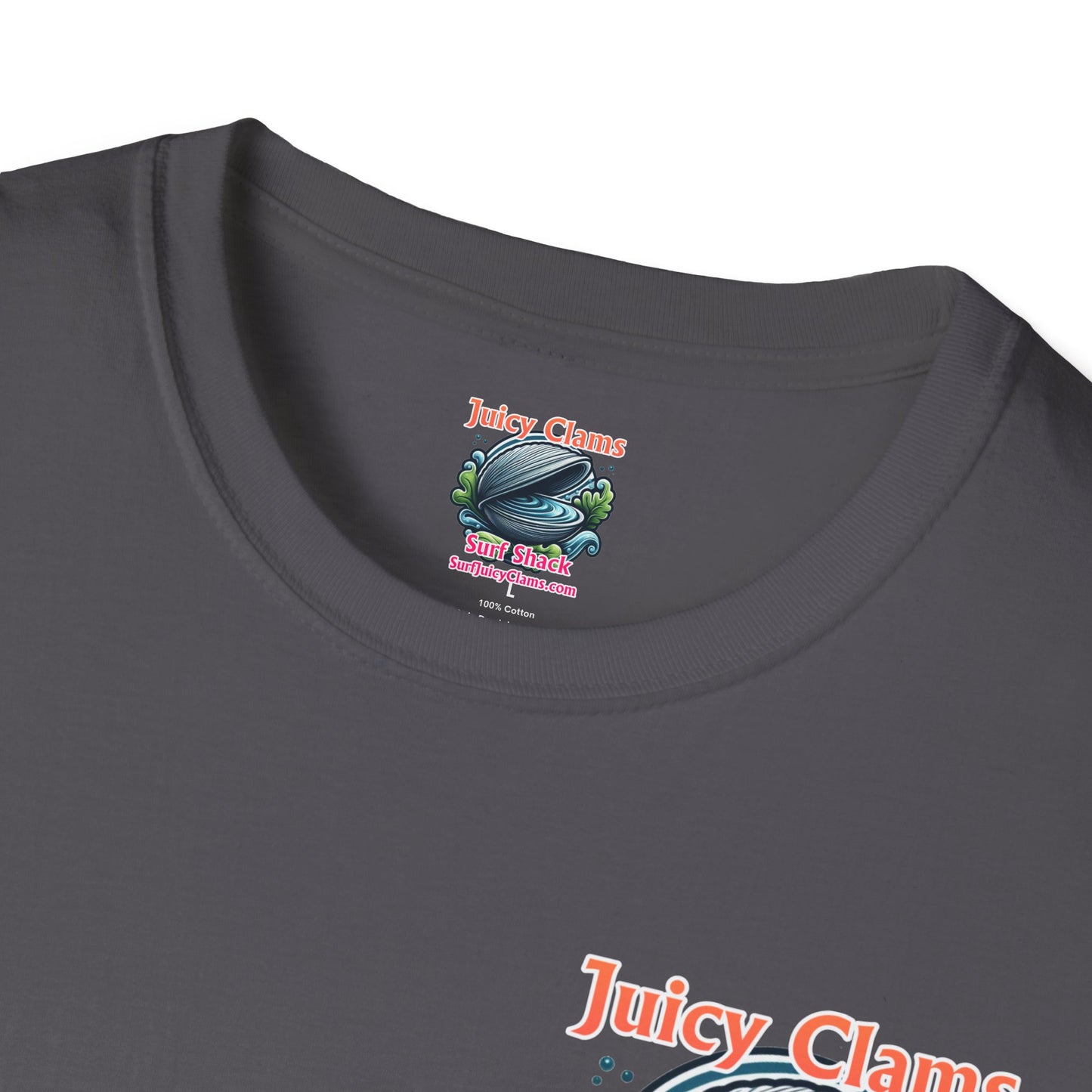 Juicy Clams Unisex Logo T-Shirt (A013)