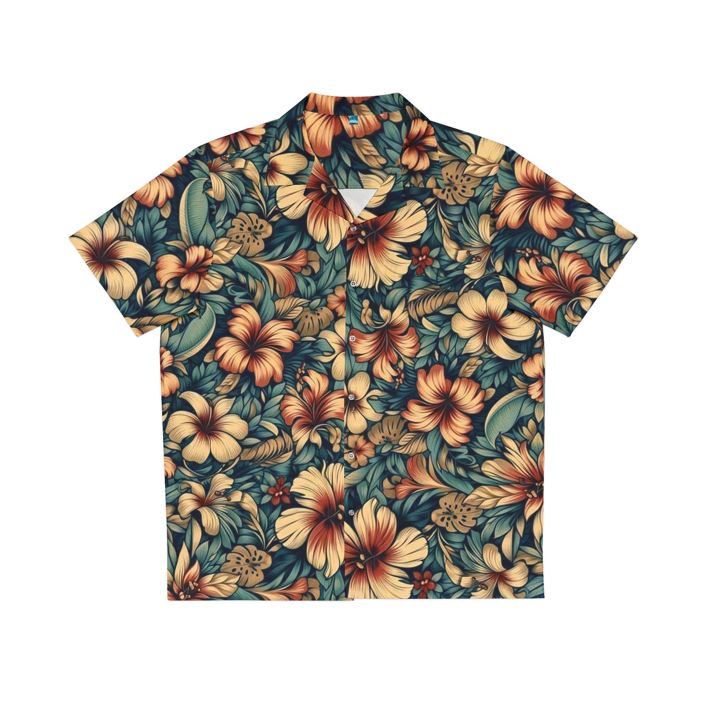 Juicy Clams Men's Hawaiian Shirt (1099)