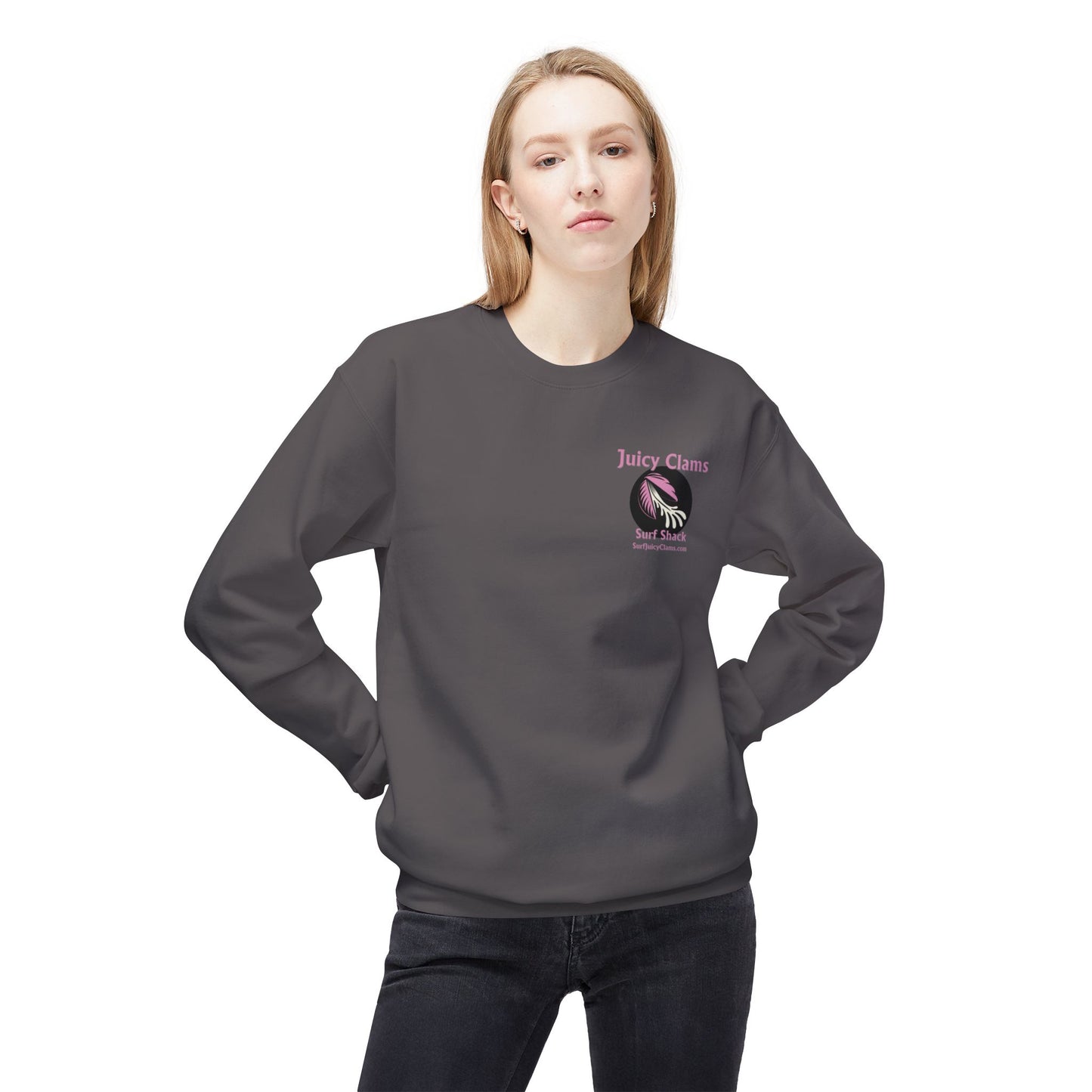 Juicy Clams Unisex Midweight Sweatshirt (A001)
