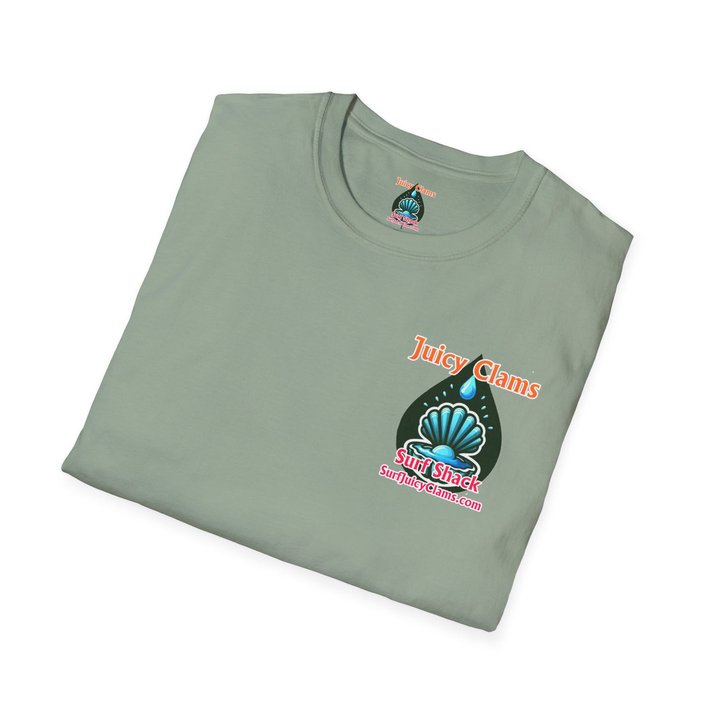 Juicy Clams Unisex Logo T-Shirt (A015)