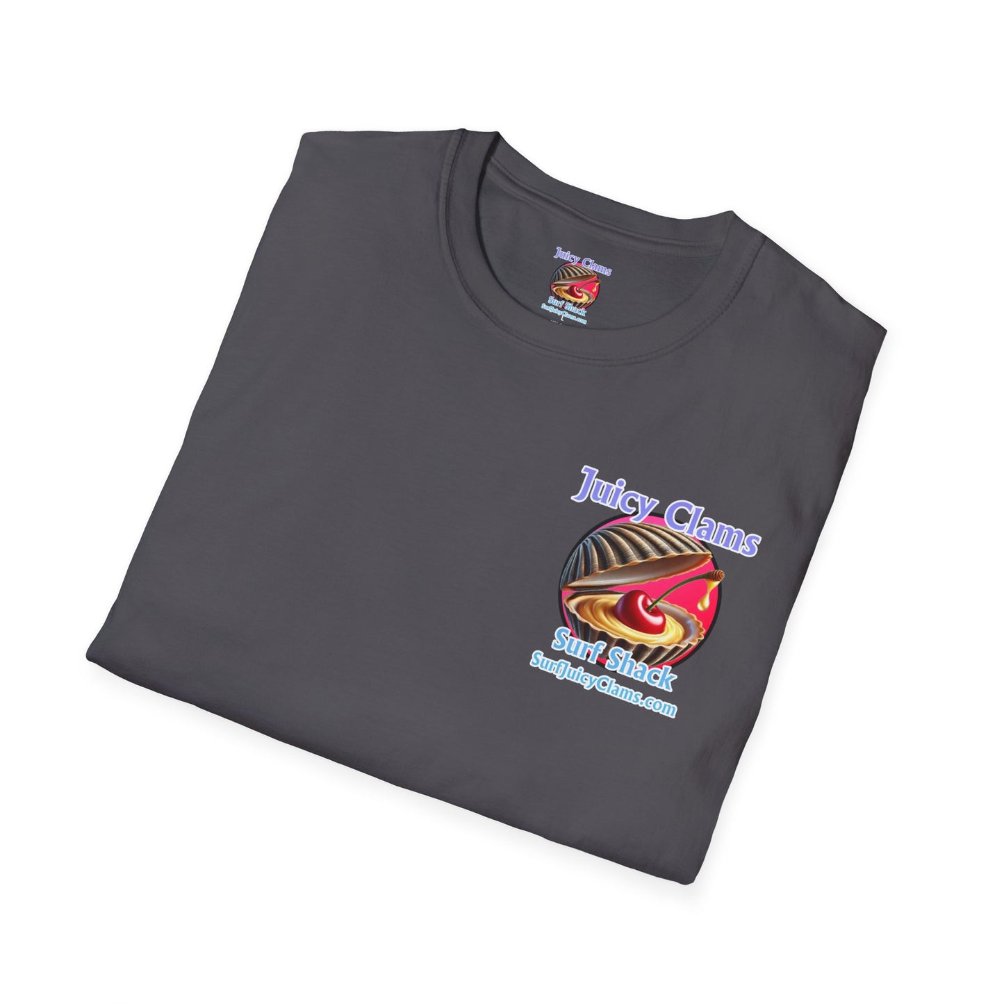 Juicy Clams Unisex Logo T-Shirt (A012)