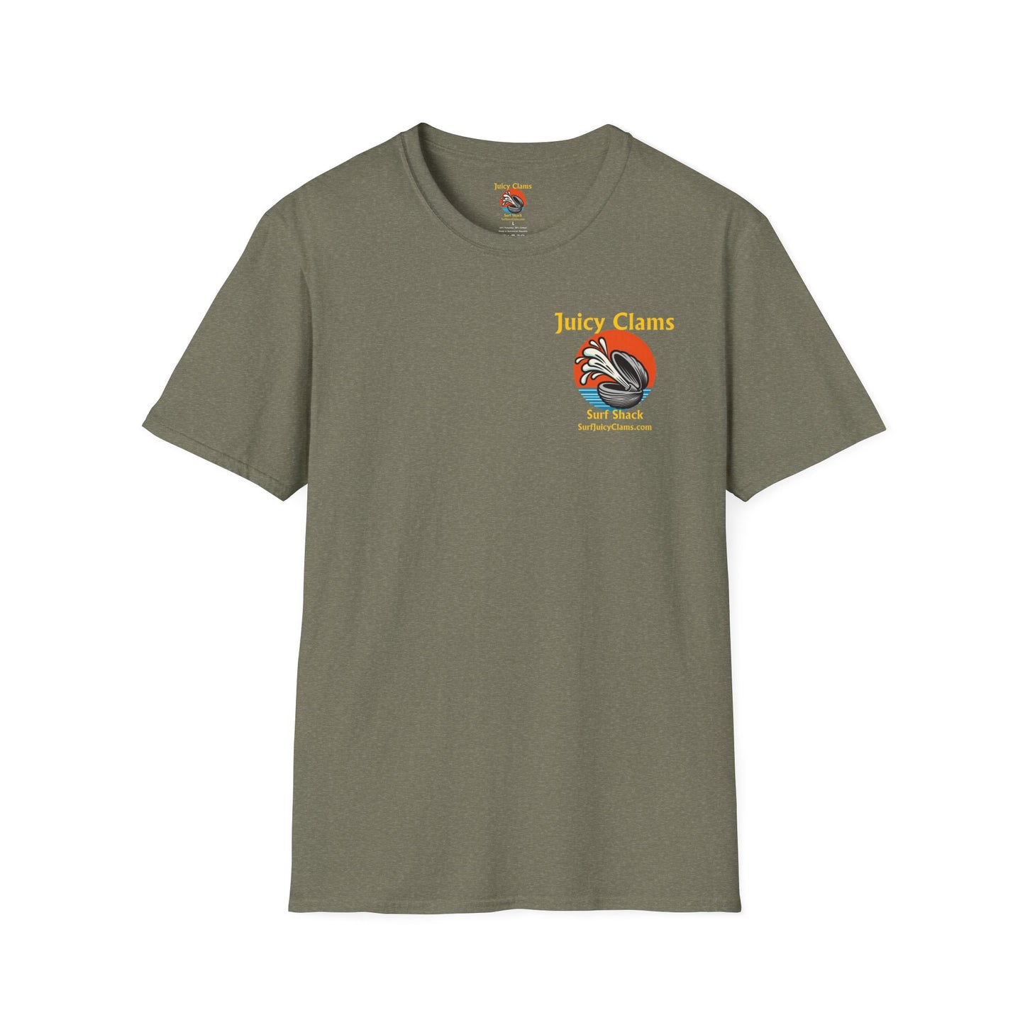 Juicy Clams Unisex Logo T-Shirt (A005)