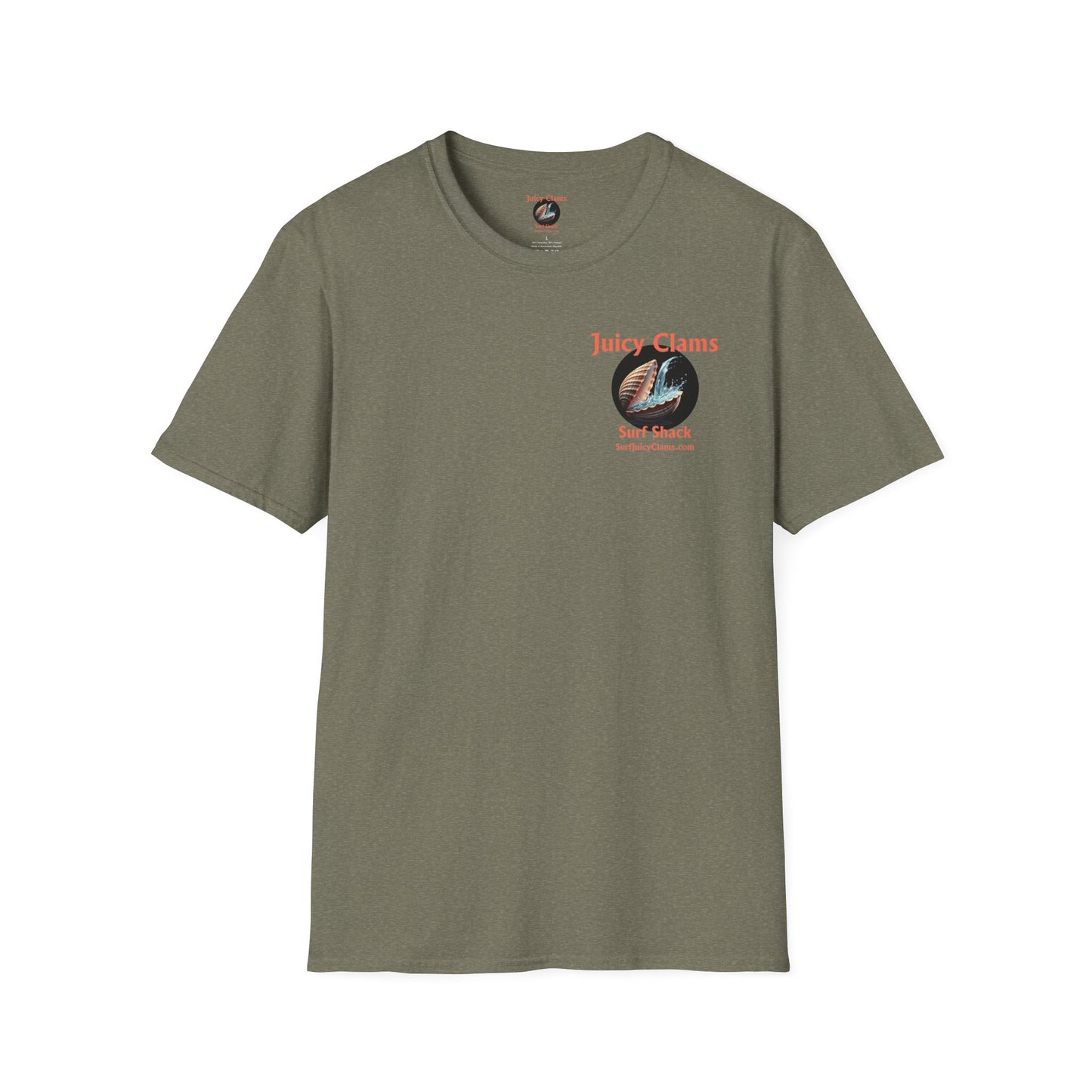 Juicy Clams Unisex Logo T-Shirt (A011)