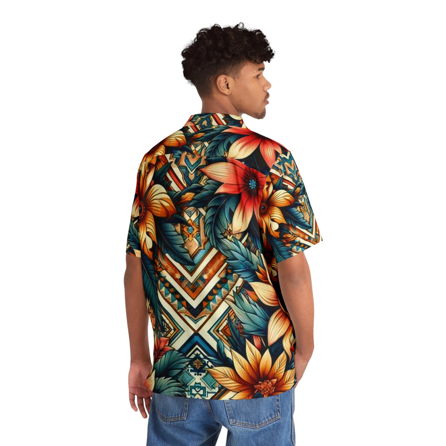 Juicy Clams Men's Hawaiian Shirt (1117)