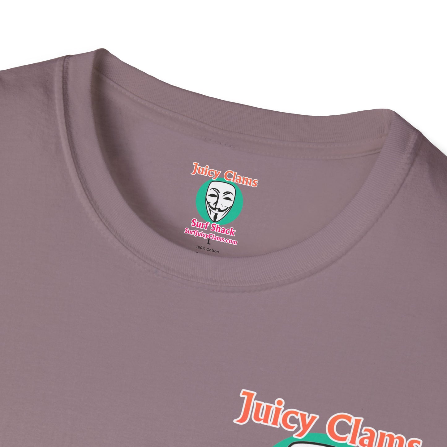 Juicy Clams Unisex Logo T-Shirt (A009)