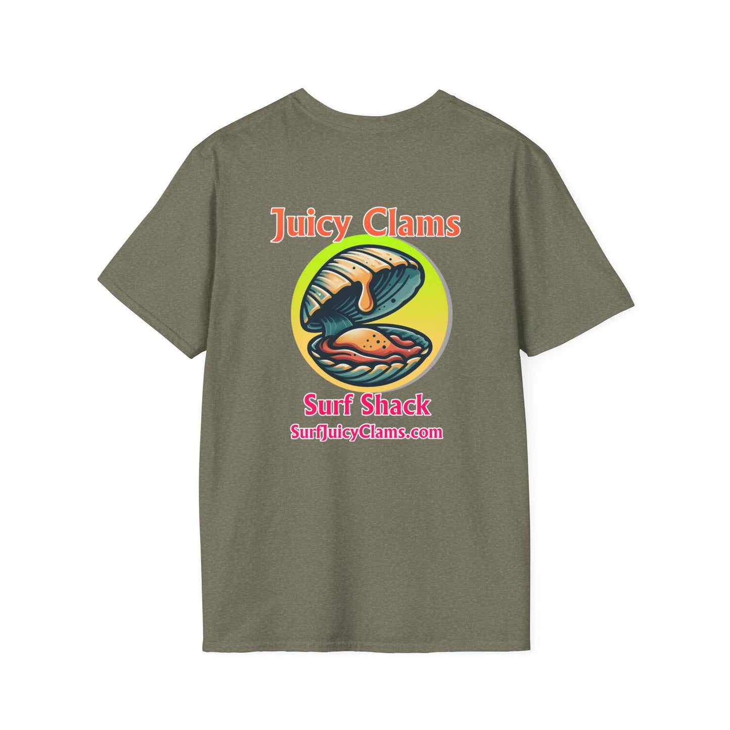 Juicy Clams Unisex Logo T-Shirt (A010)