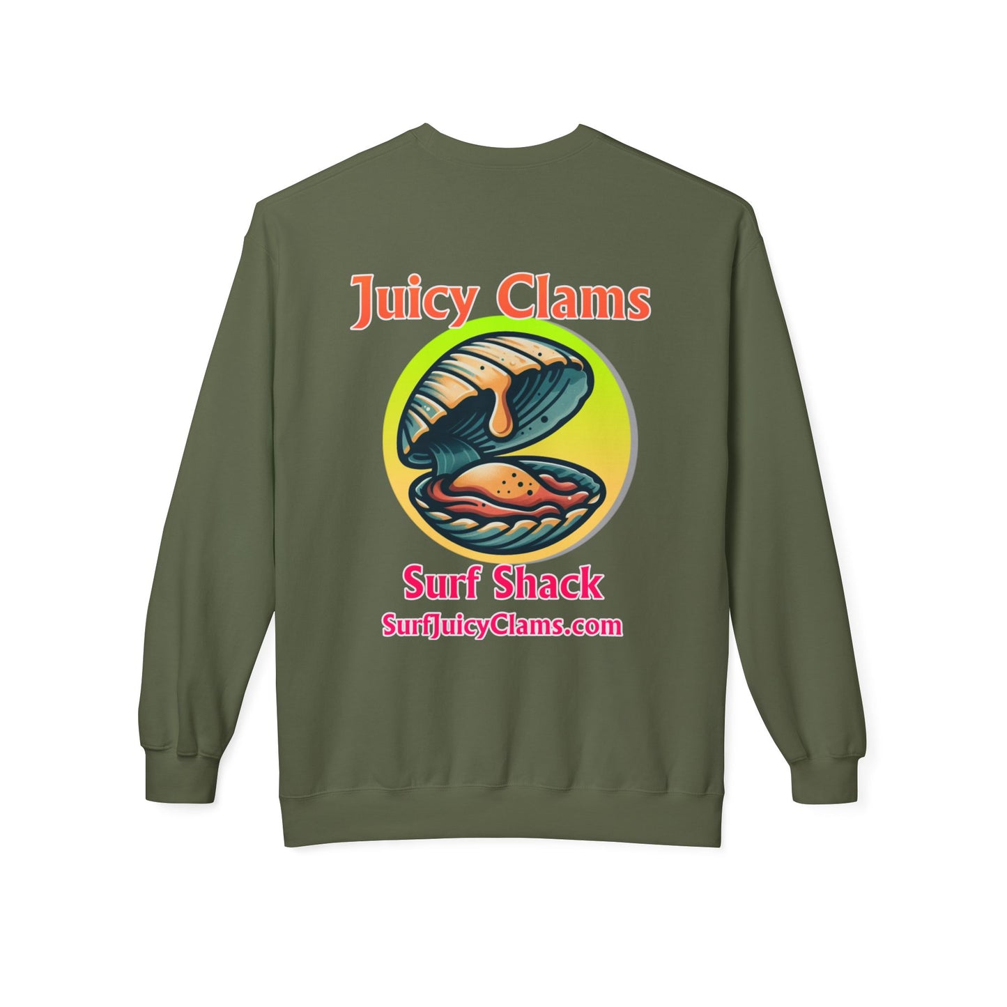 Juicy Clams Unisex Midweight Sweatshirt (A010)