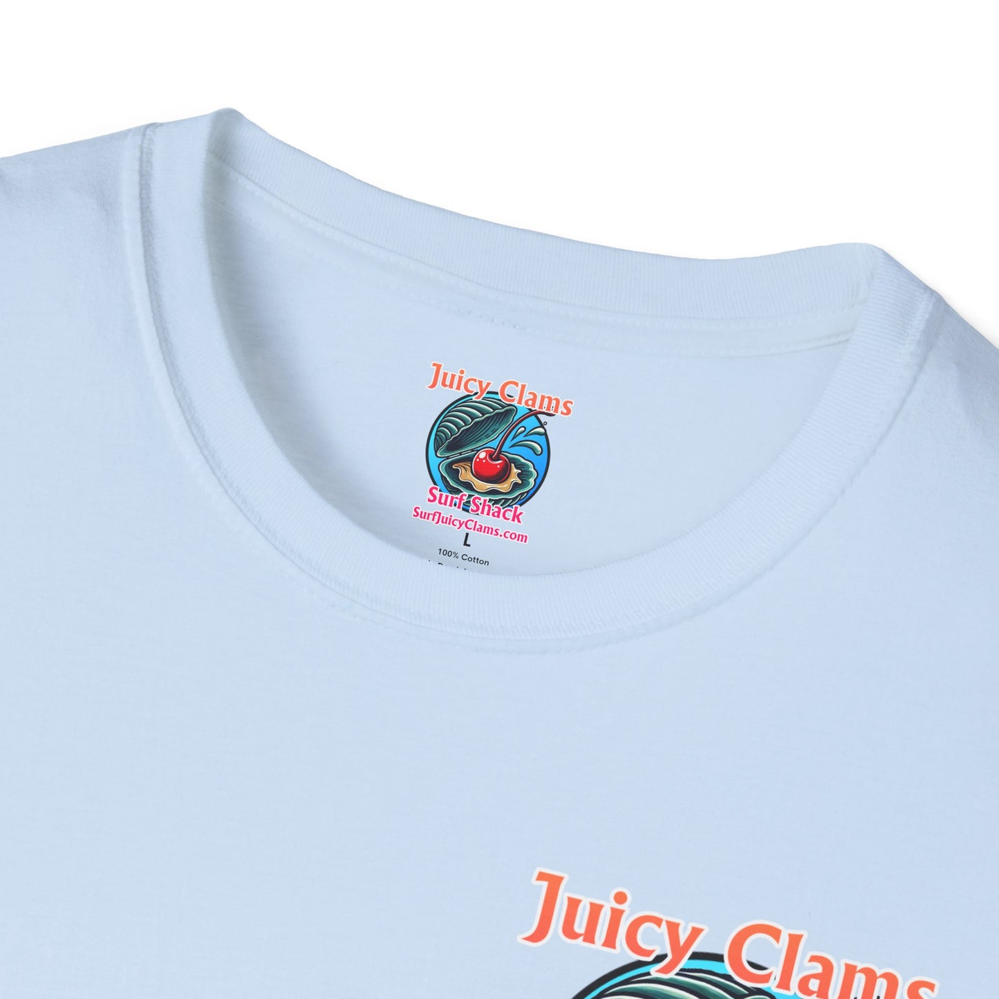 Juicy Clams Unisex Logo T-Shirt (A003)