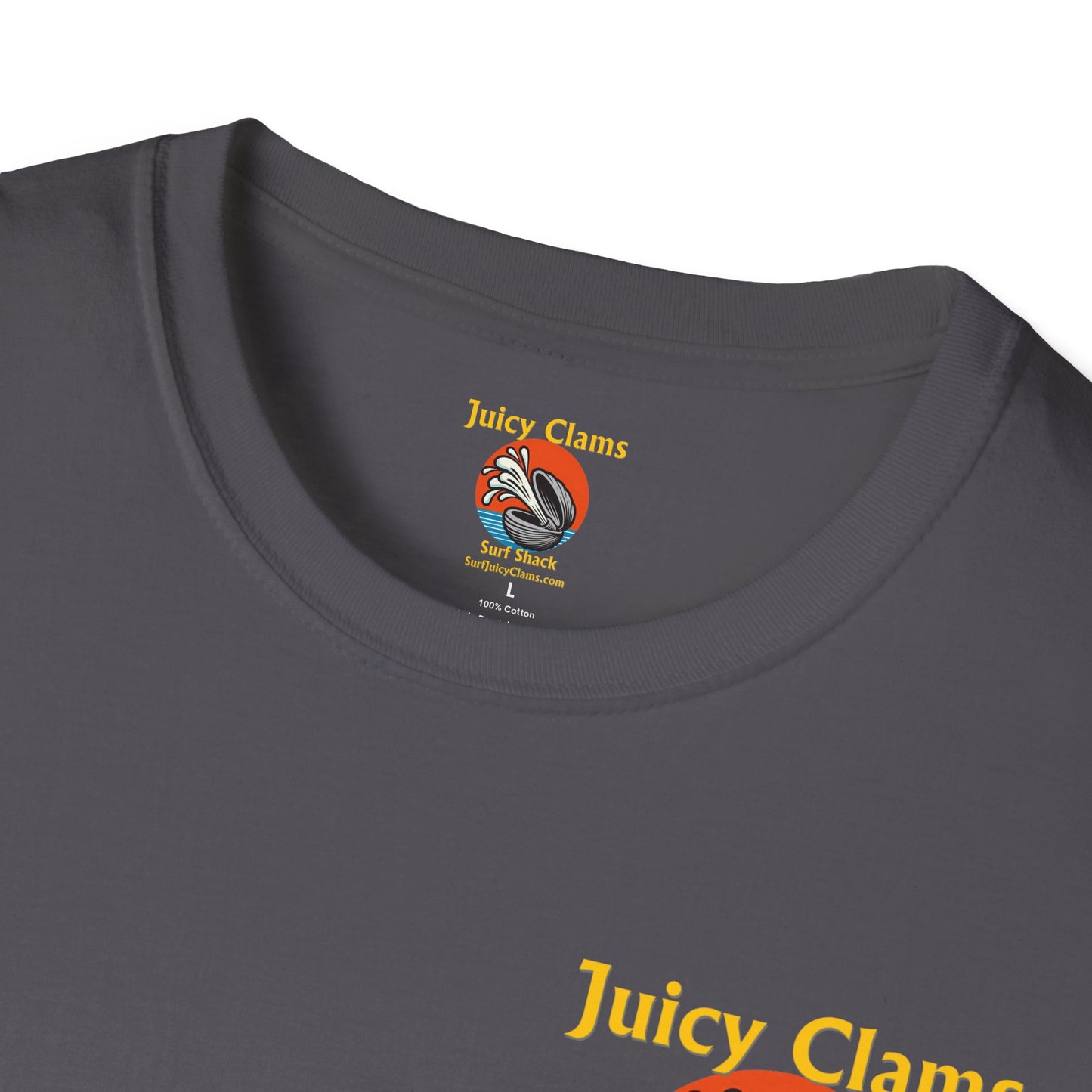 Juicy Clams Unisex Logo T-Shirt (A005)